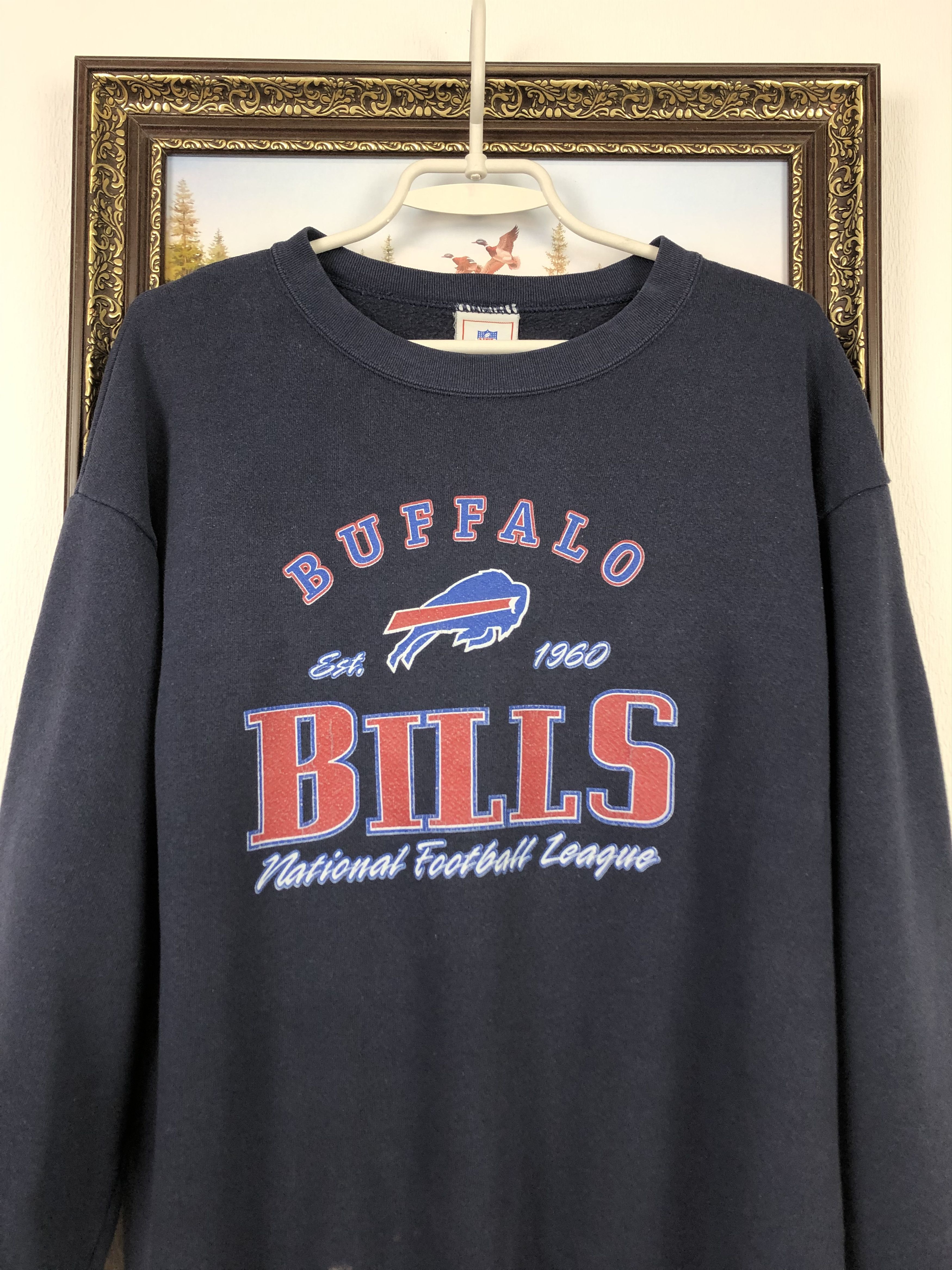 Vintage Vintage Buffalo Bills Football Sweatshirt Rare Hype Size US M / EU 48-50 / 2 - 2 Thumbnail