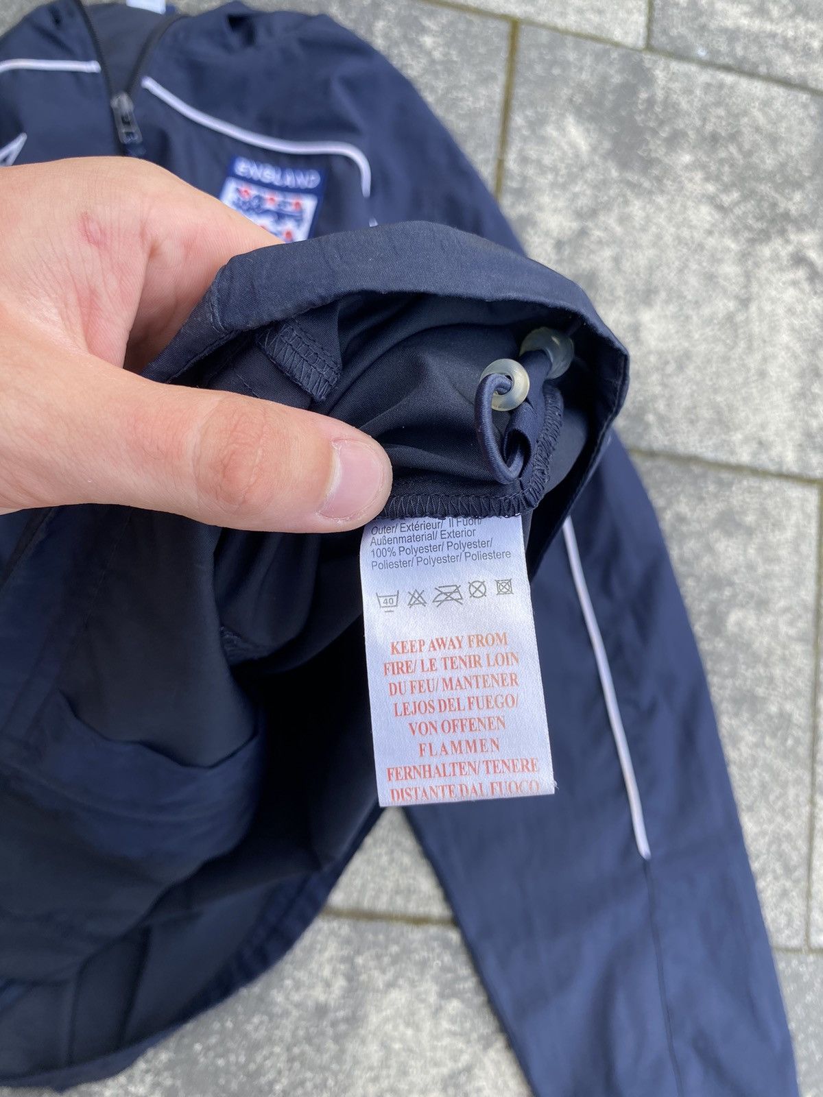 Umbro × Vintage Umbro England Vintage Light Jacket Size US L / EU 52-54 / 3 - 11 Thumbnail