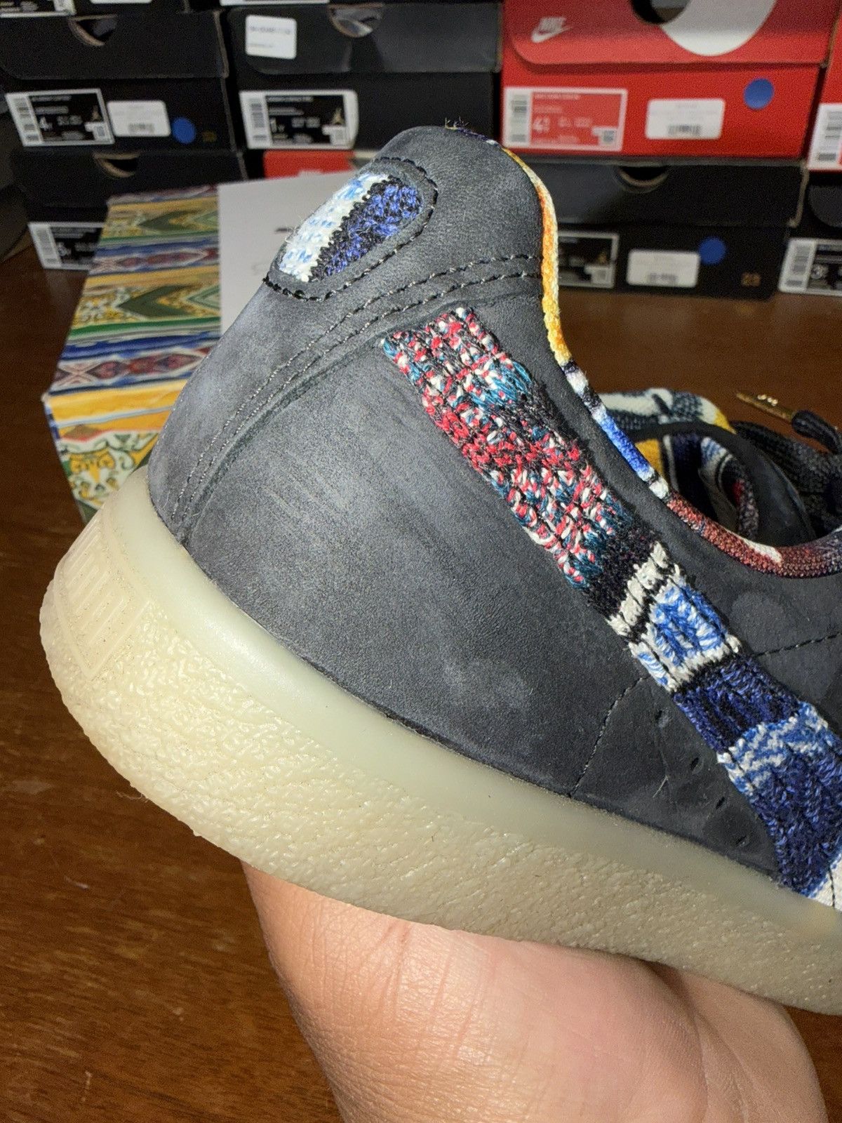 Puma Puma Clyde Coogi Black size 7.5 Size US 7.5 / EU 40-41 - 11 Thumbnail