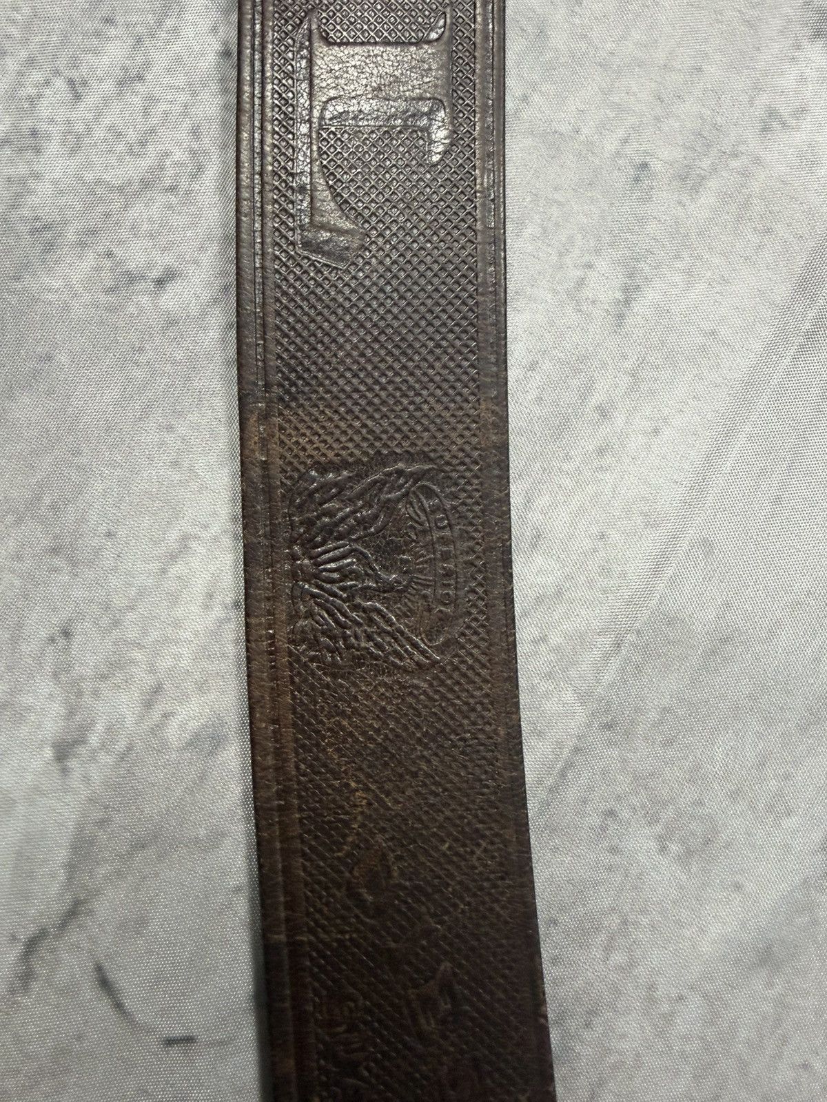 Diesel Diesel Vintage Leather Belt – 90 cm Size 36 - 6 Thumbnail