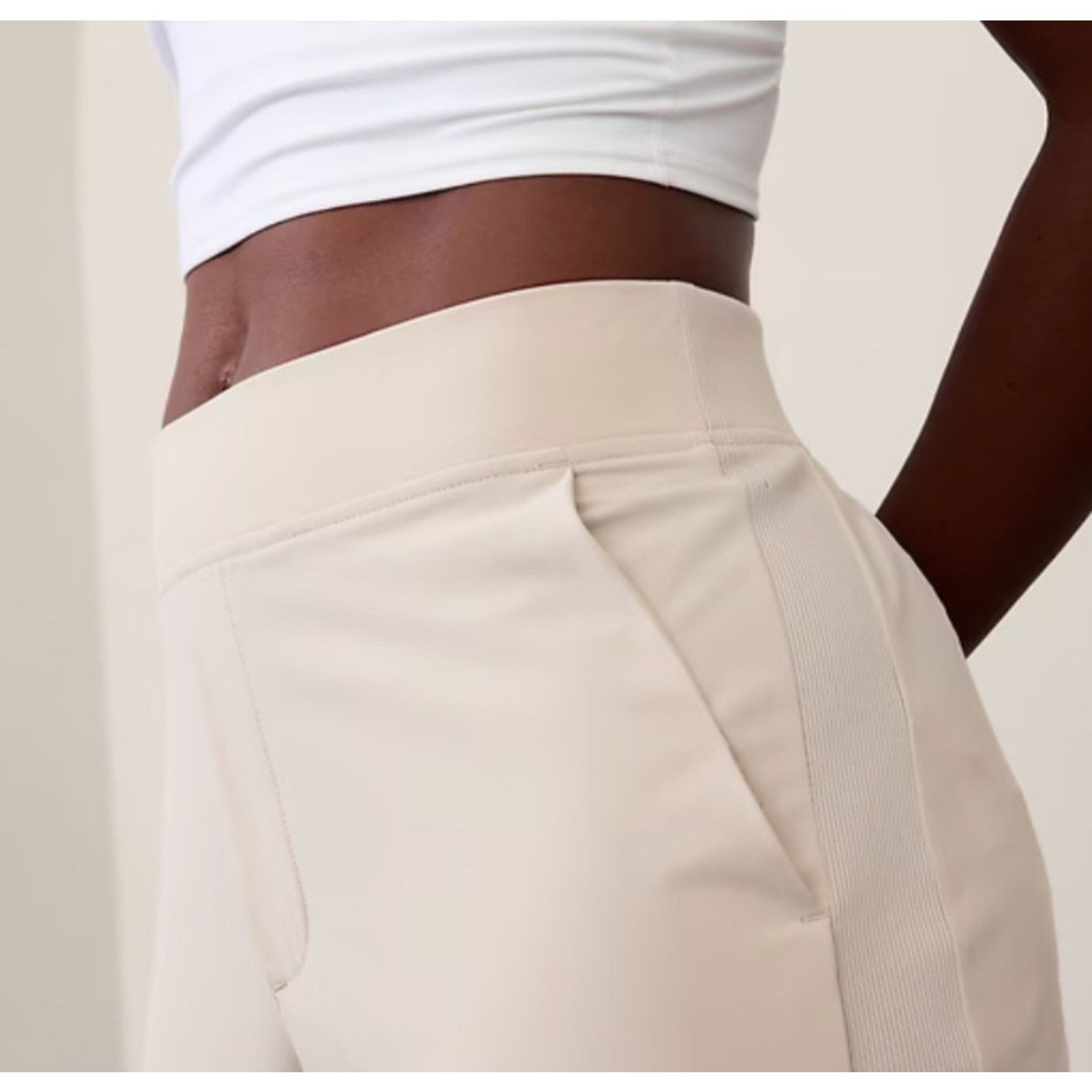 Athleta ATHLETA Brooklyn Mid Rise Ankle Pant Abalone Size 4 Size 27" / US 4 / IT 40 - 3 Thumbnail