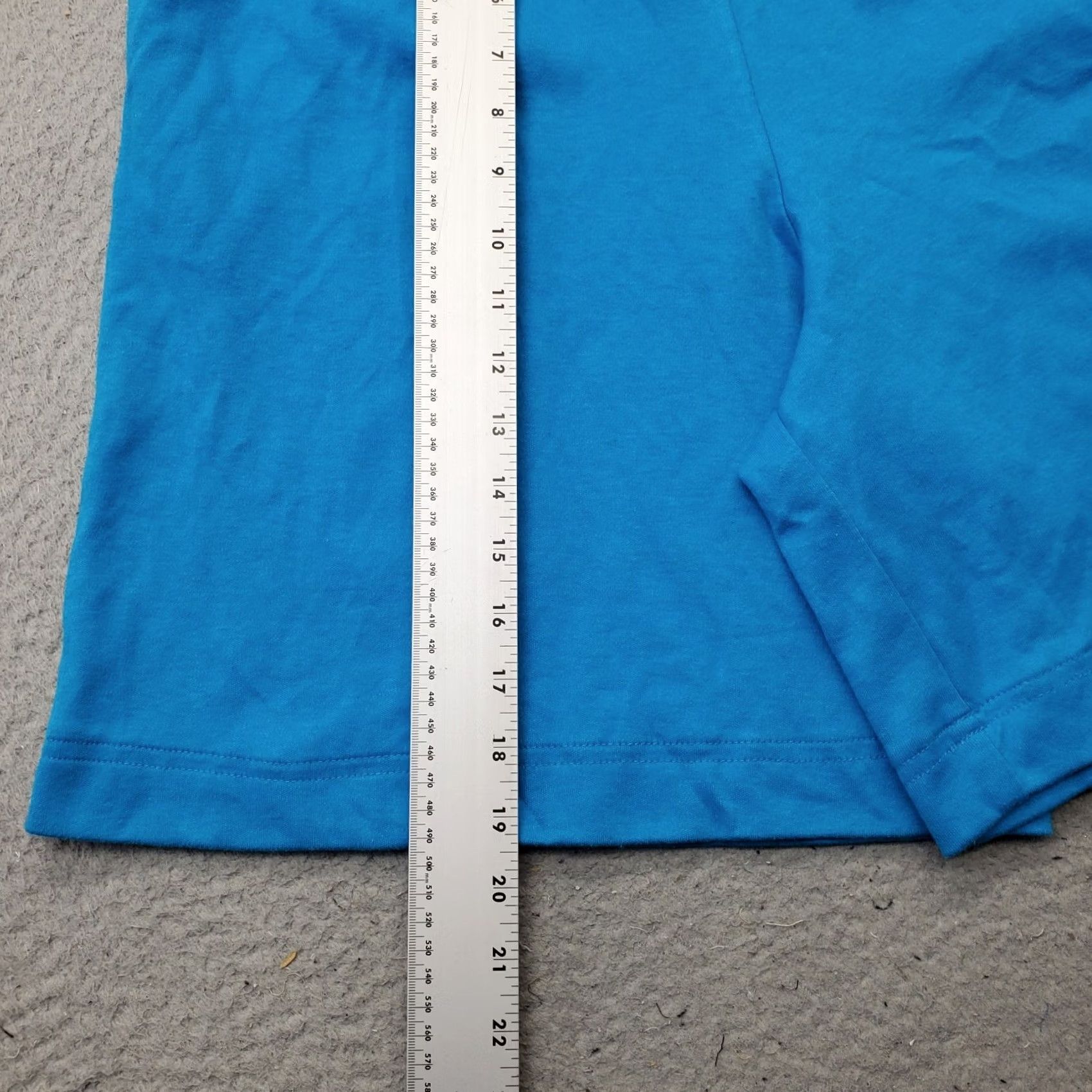 Vintage Leslie Fay Running Shorts Womens PM Blue Athletic Elastic Waist Size 32" / US 10 / IT 46 - 3 Thumbnail
