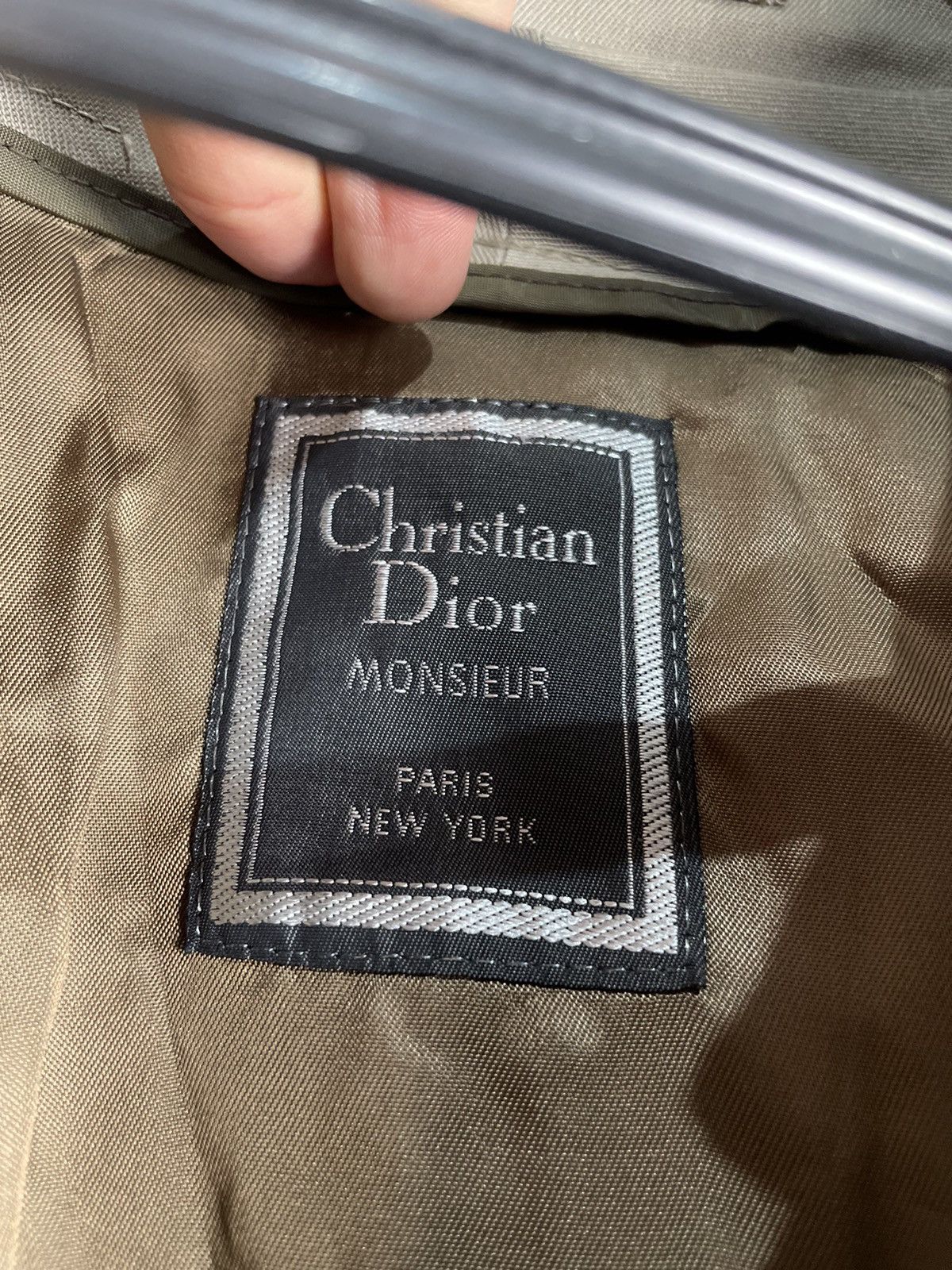 Christian Dior Monsieur Vintage Christian Dior monsieur trench-coat wool lined 44r Size US L / EU 52-54 / 3 - 14 Thumbnail