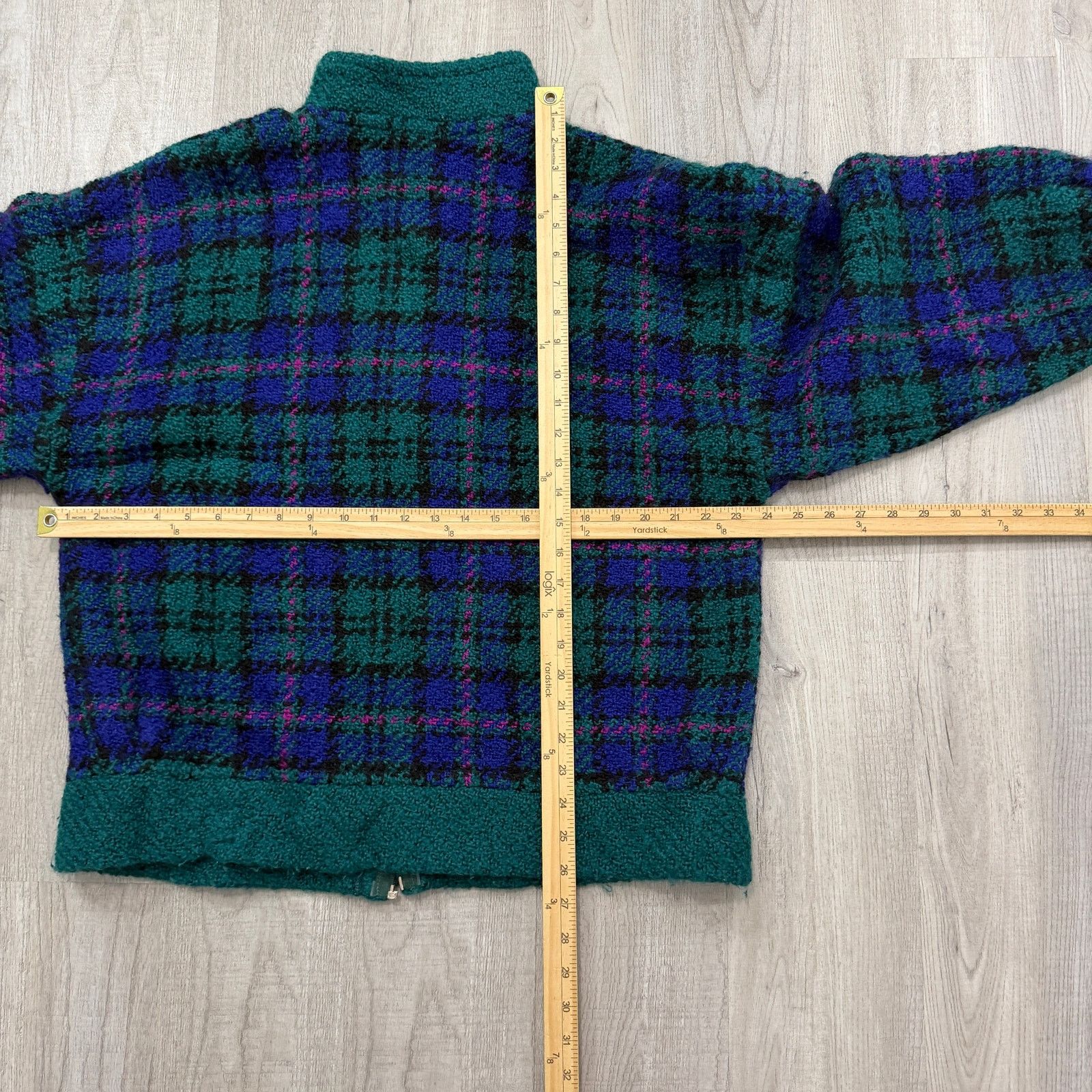 Vintage Vintage Boyne Valley Weaver Wool Sweater Jacket Large Size L / US 10 / IT 46 - 9 Thumbnail