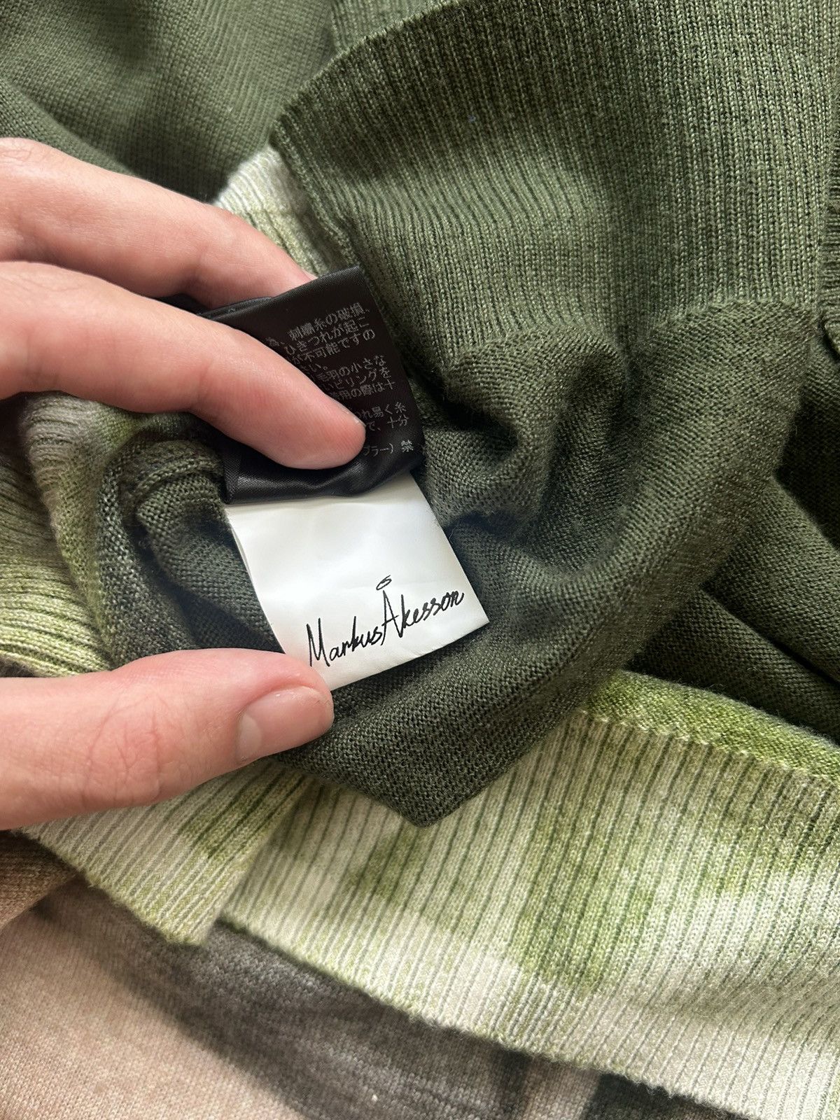 Undercover AW21 UNDERCOVER x markus akesson sweater 2 Size US M / EU 48-50 / 2 - 7 Thumbnail