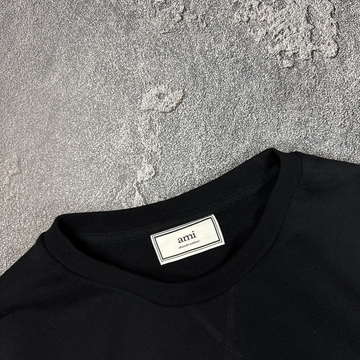 AMI AMI Sweatshirt Big Logo Black Size L Size US L / EU 52-54 / 3 - 6 Thumbnail