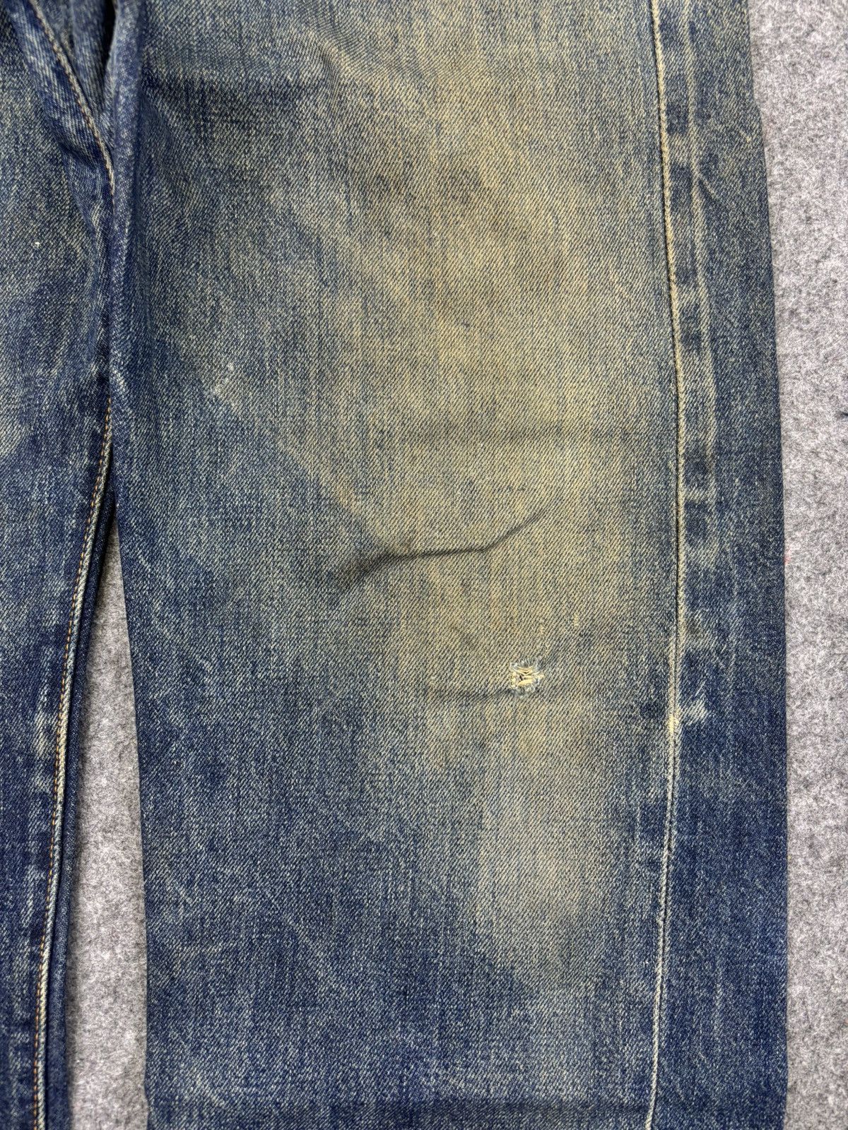 Levi's 💥Thrashed💥Vintage 90s Levis Big E 501XX Denim Selvedge F929 Size US 28 / EU 44 - 8 Thumbnail