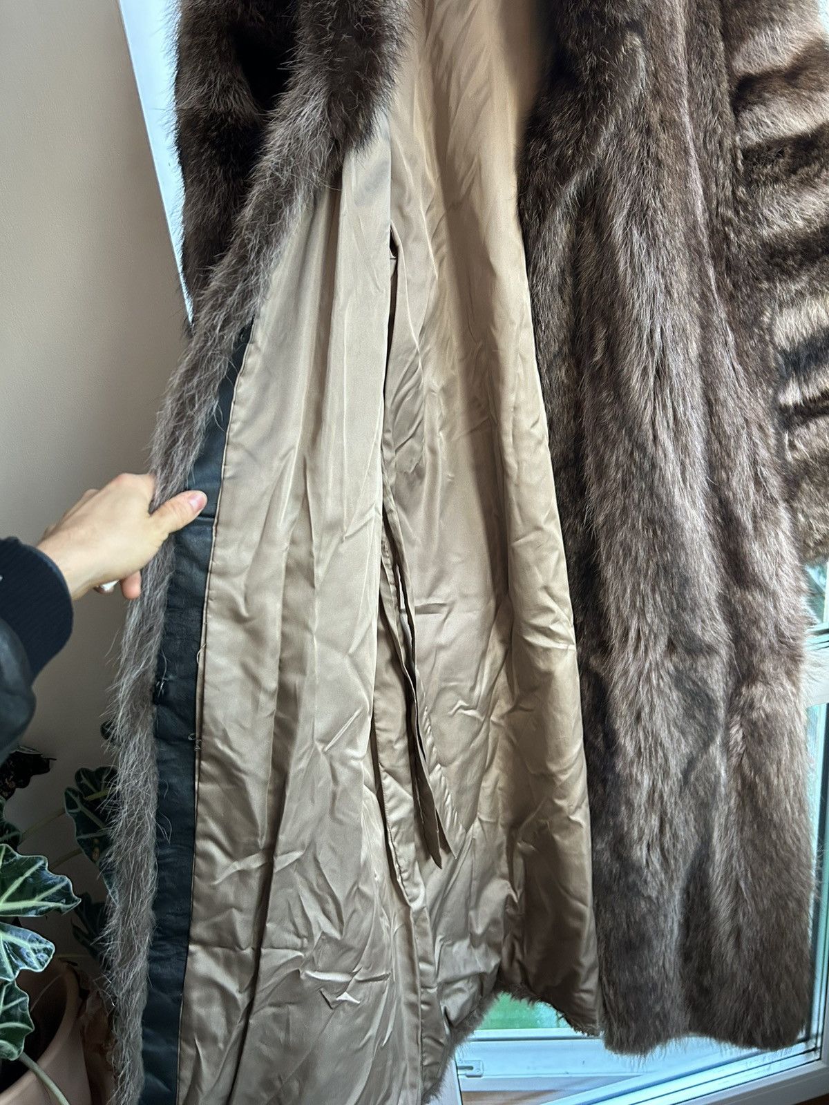 Vintage Vintage Raccoon Fur Cloak Avant Garde Archive 90s Rare Size US L / EU 52-54 / 3 - 7 Thumbnail
