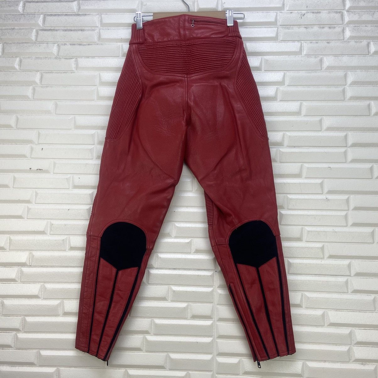 Japanese Brand × Leather Expert Racing Performance Biker Leather Pants Size 22" - 14 Thumbnail