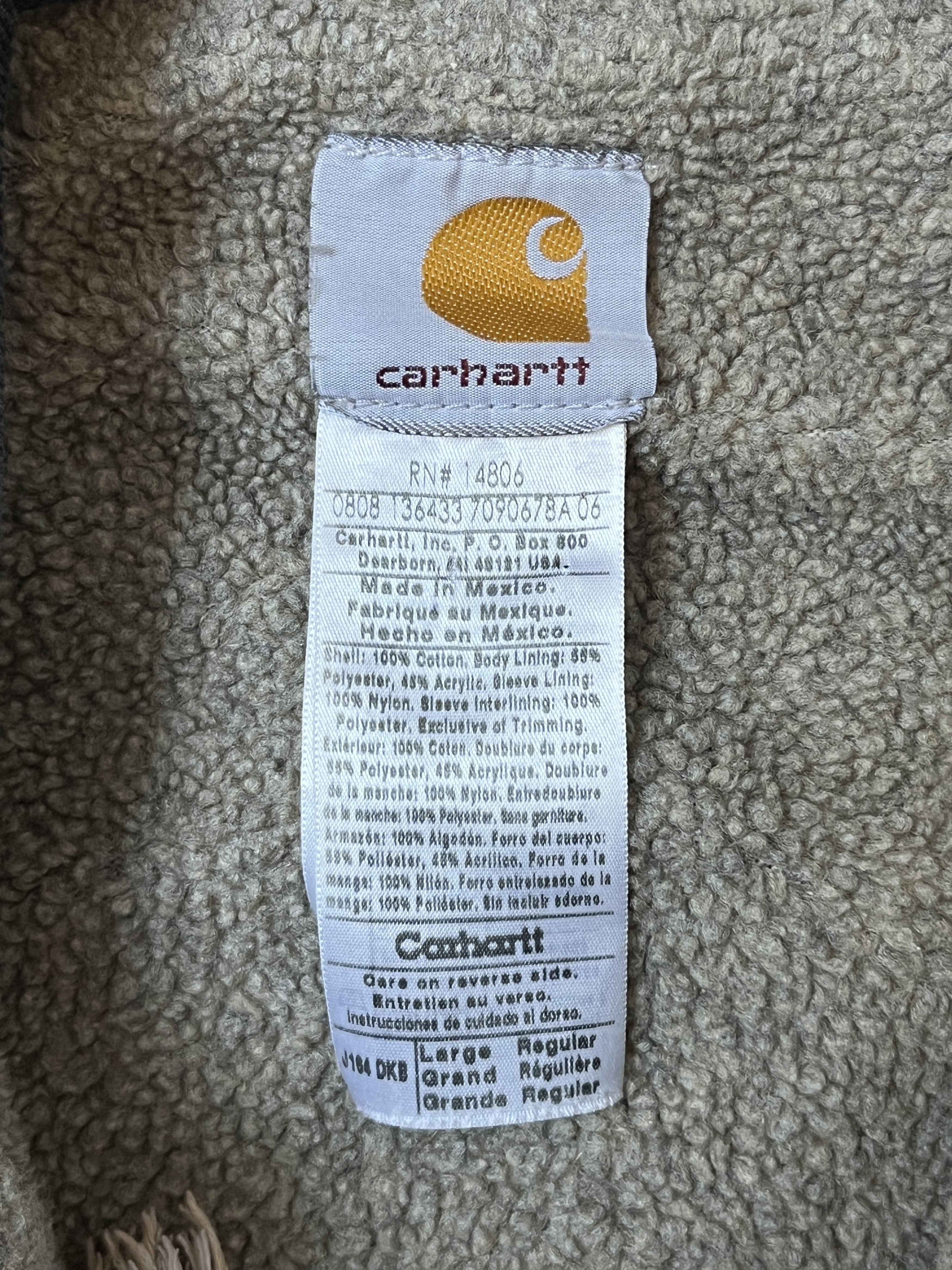 Carhartt Vintage Carhartt Dearborn Jacket J164 DKB L Size US L / EU 52-54 / 3 - 5 Thumbnail