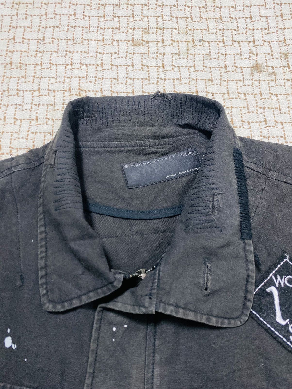 Japanese Brand Of The Neige Style Splash Paint Zipper Punk Jacket Size US S / EU 44-46 / 1 - 13 Thumbnail