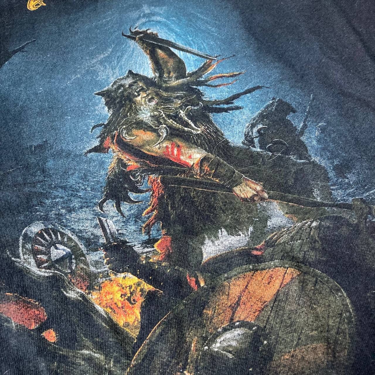 Band Tees Ensiferum One Man Army Folk Viking Metal Rock Band Tour Size US XL / EU 56 / 4 - 3 Thumbnail