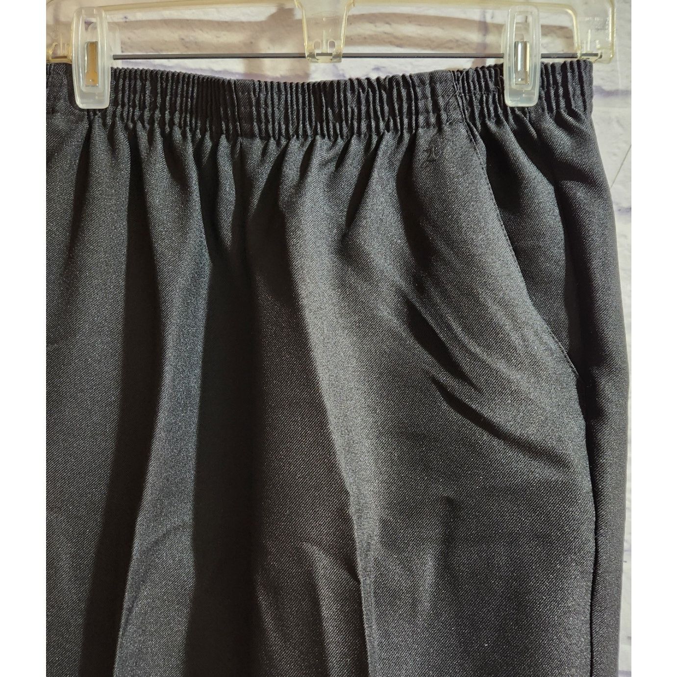 Other Vintage DonnKenny Classics Gray Elastic Waist Pants 12 Size 34" / US 12 / IT 48 - 3 Thumbnail