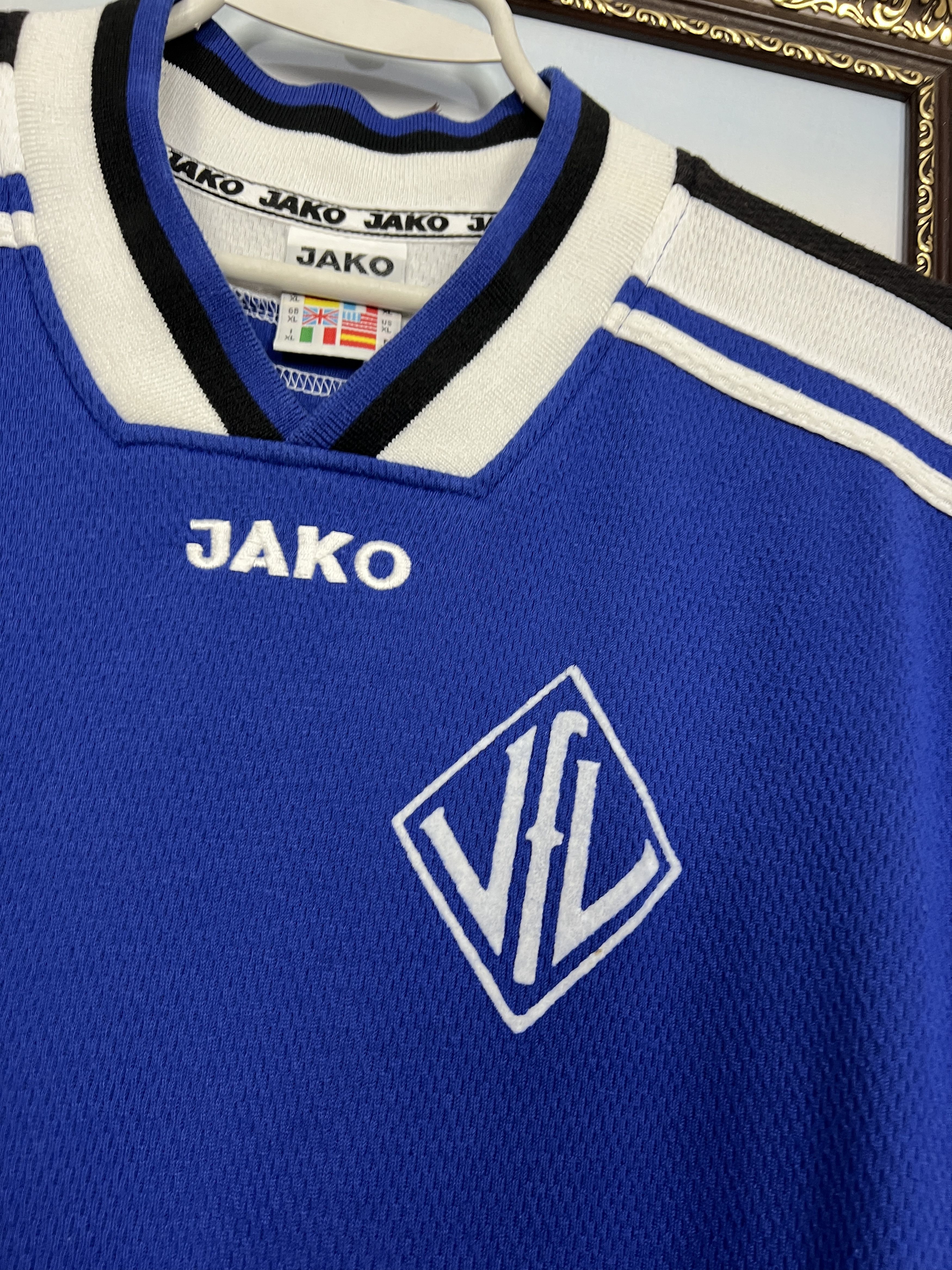 Vintage Vintage Jako Waldhof Mannheim Football Shirt Soccer Jersey Size US XL / EU 56 / 4 - 3 Thumbnail