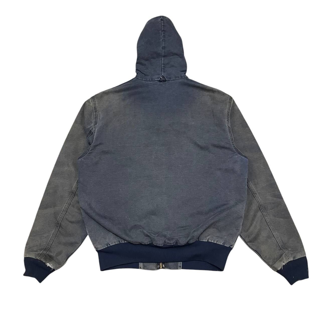 Carhartt Vintage Carhartt Active Jacket Distressed Denim Sunfaded Size US L / EU 52-54 / 3 - 14 Thumbnail
