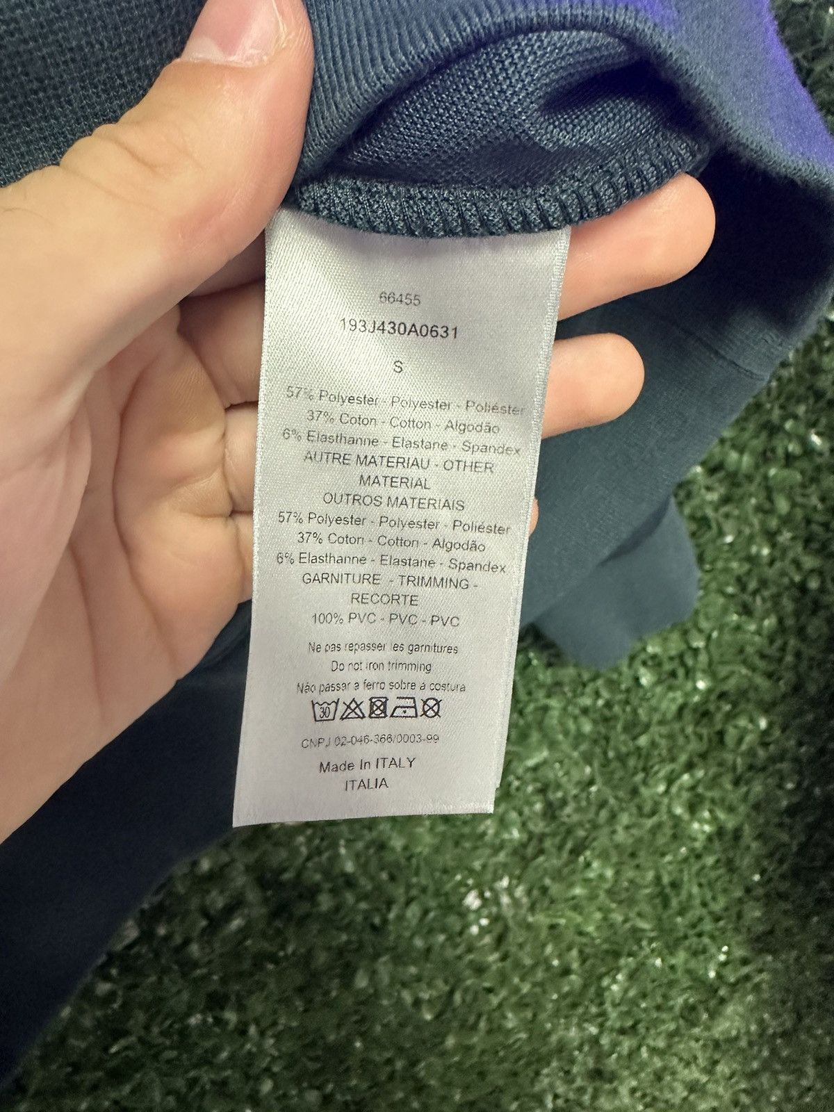 Dior Dior Zip Up Track Jacket Teal Size US S / EU 44-46 / 1 - 5 Thumbnail
