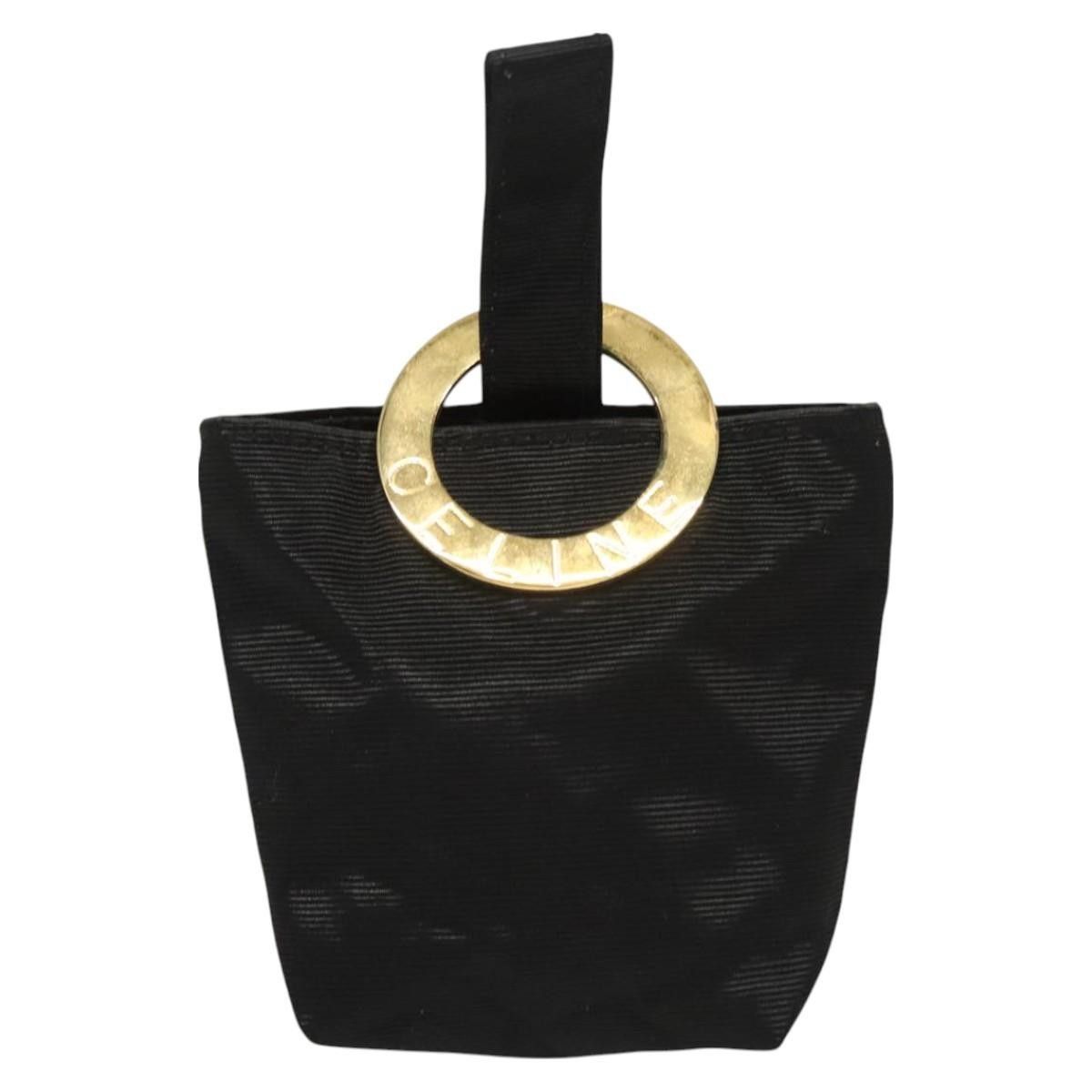 Celine Celine Circle Logo Pouch Nylon Size ONE SIZE - 1 Thumbnail