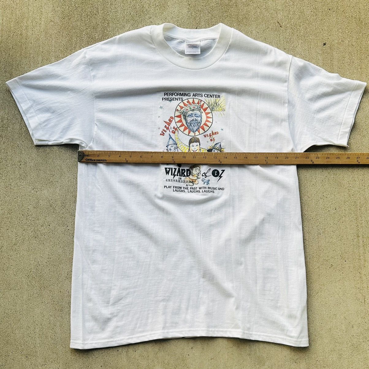 Hanes Vintage Wizard Of Oz T Shirt 90s Single Stitch Play Promo Size US L / EU 52-54 / 3 - 4 Thumbnail