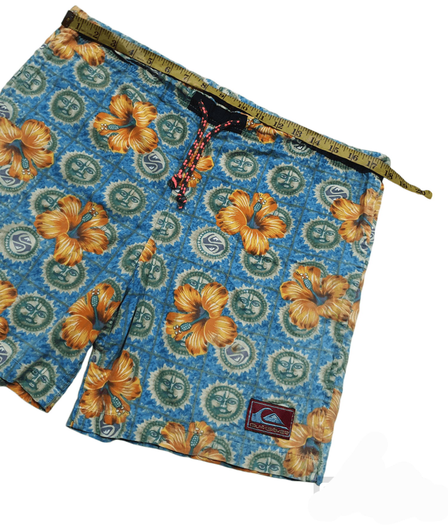 Quiksilver × Vintage Rare! 🔥 80s Quiksilver Surf Skate Volley Swim Shorts Cotton Size US 34 / EU 50 - 10 Thumbnail