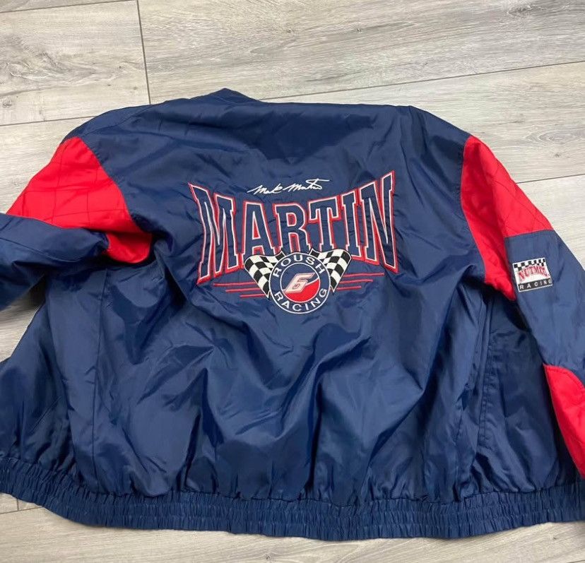Nutmeg Vtg Nutmeg Mark Martin #6 Valvoline Racing Quilt Lined Size US XL / EU 56 / 4 - 2 Thumbnail