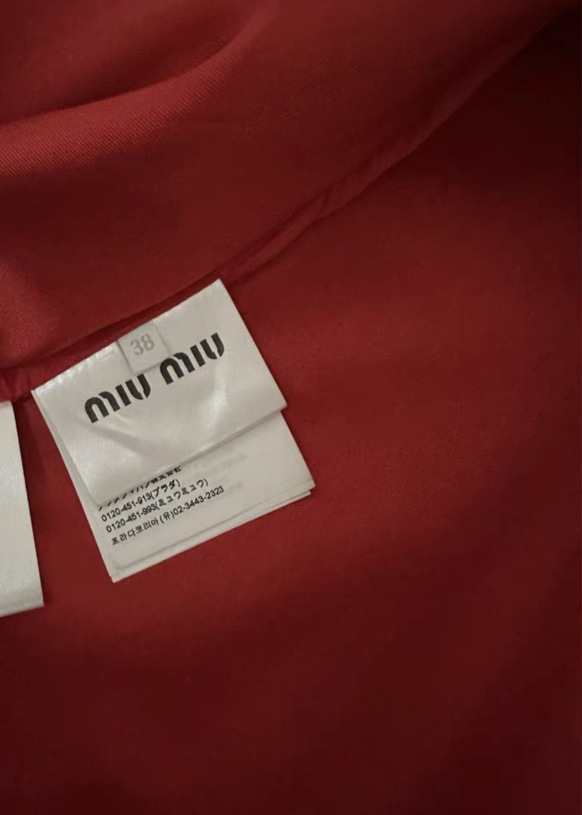 Miu Miu Miu Miu houndstooth embroidered single-breasted jacket -Kris Size US S / EU 44-46 / 1 - 4 Thumbnail