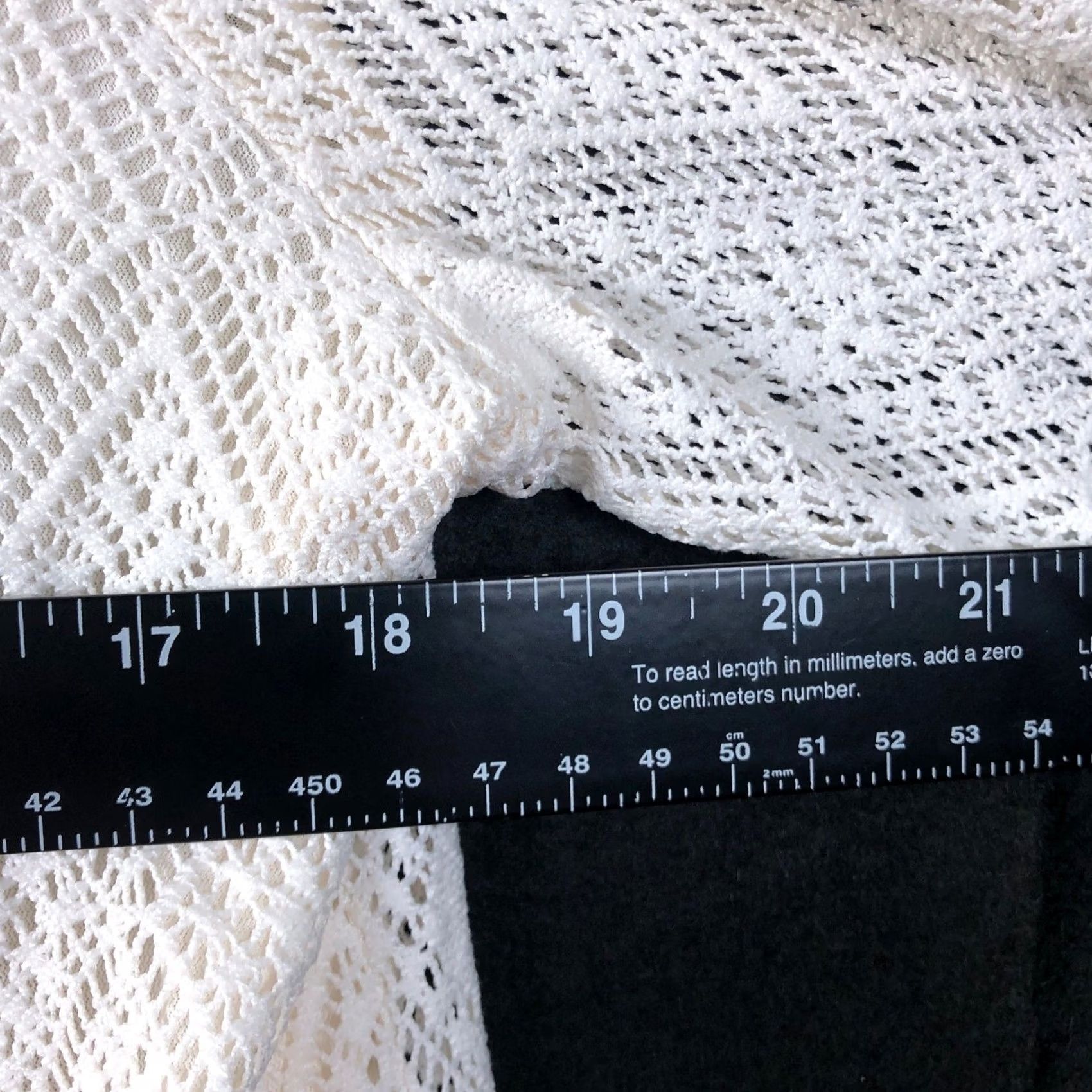 Vintage Chicos Womens Blouse Ivory Lined Textured Long Sleeve Round Neck L Size L / US 10 / IT 46 - 7 Thumbnail