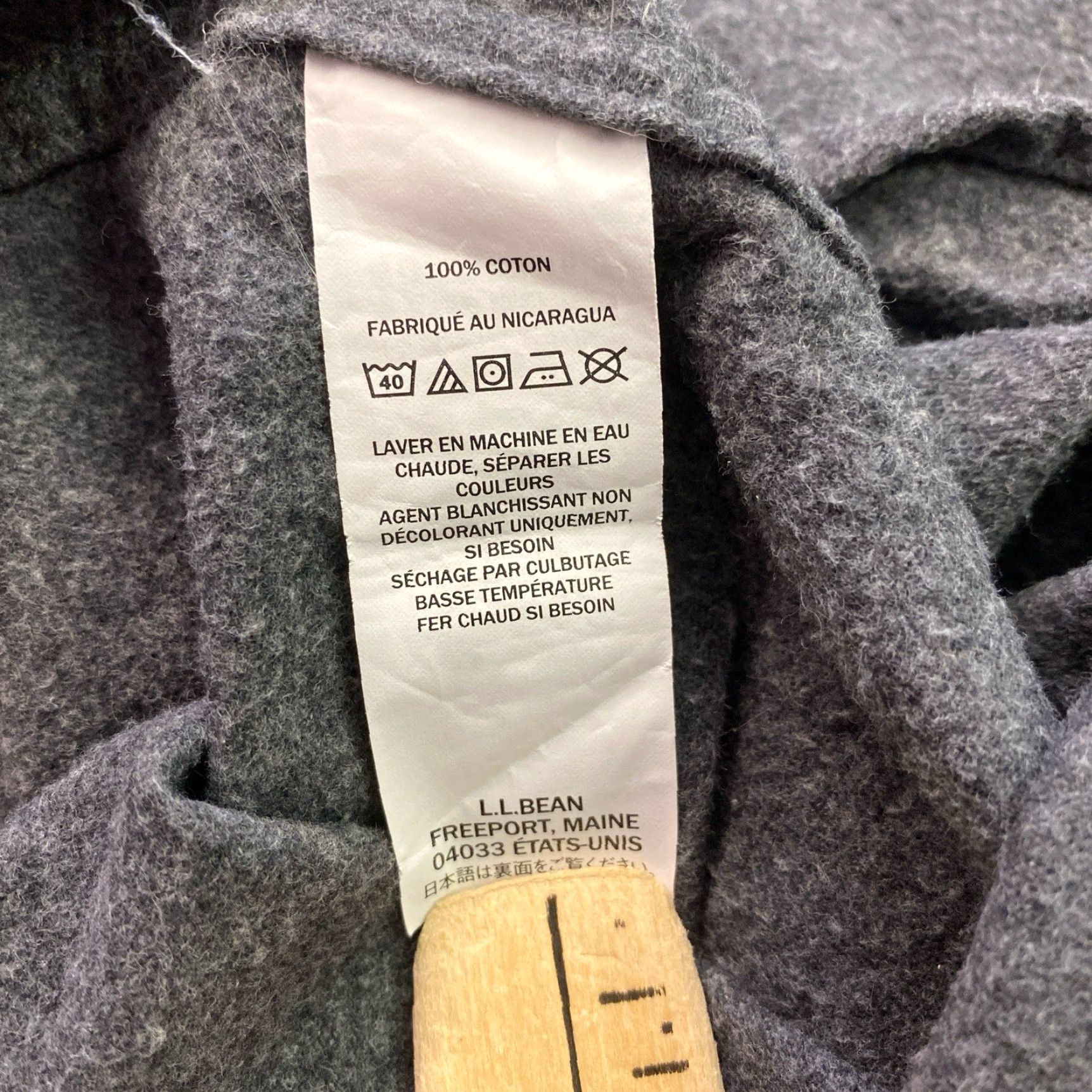 Vintage VINTAGE L.L. Bean Chamois Flannel Shirt Mens XXL Long Sleeve Gray Pocket Shirt Size US XXL / EU 58 / 5 - 5 Thumbnail