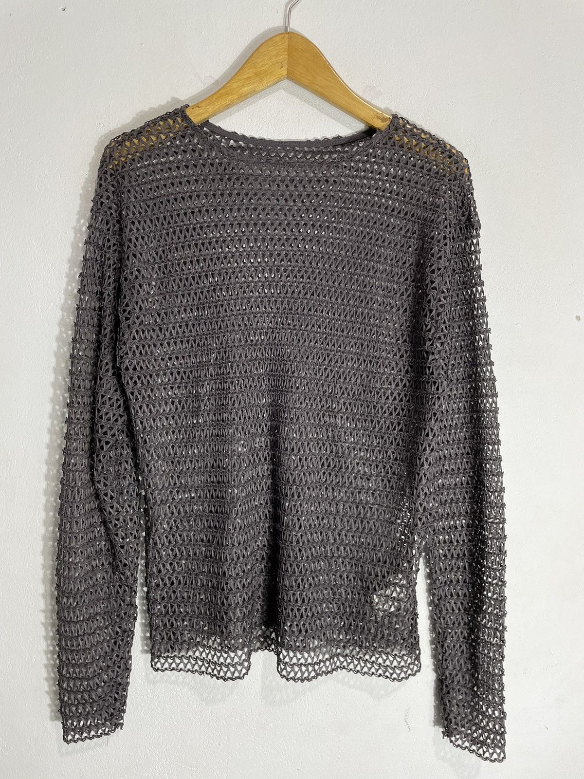 If Six Was Nine Japanese Fishnet Longsleeve Size US M / EU 48-50 / 2 - 1 Thumbnail