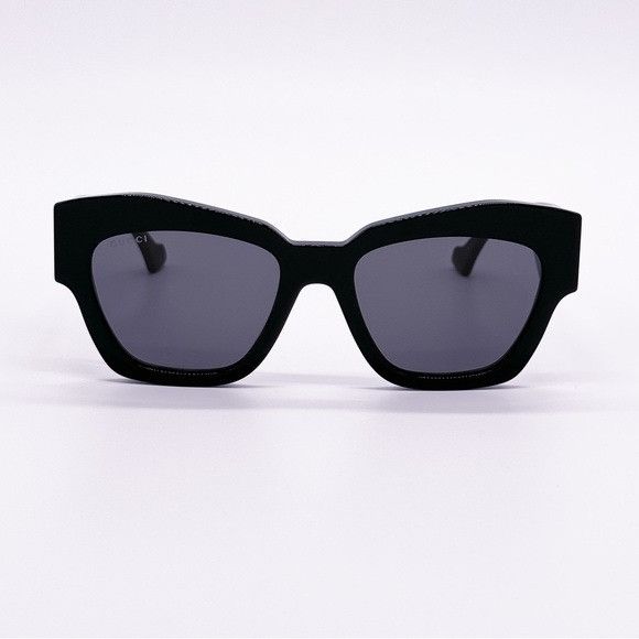 Gucci NEW GUCCI SUNGLASSES GG1422S 001 WOMEN SQUARE BLACK EYEWEAR Size ONE SIZE - 4 Thumbnail