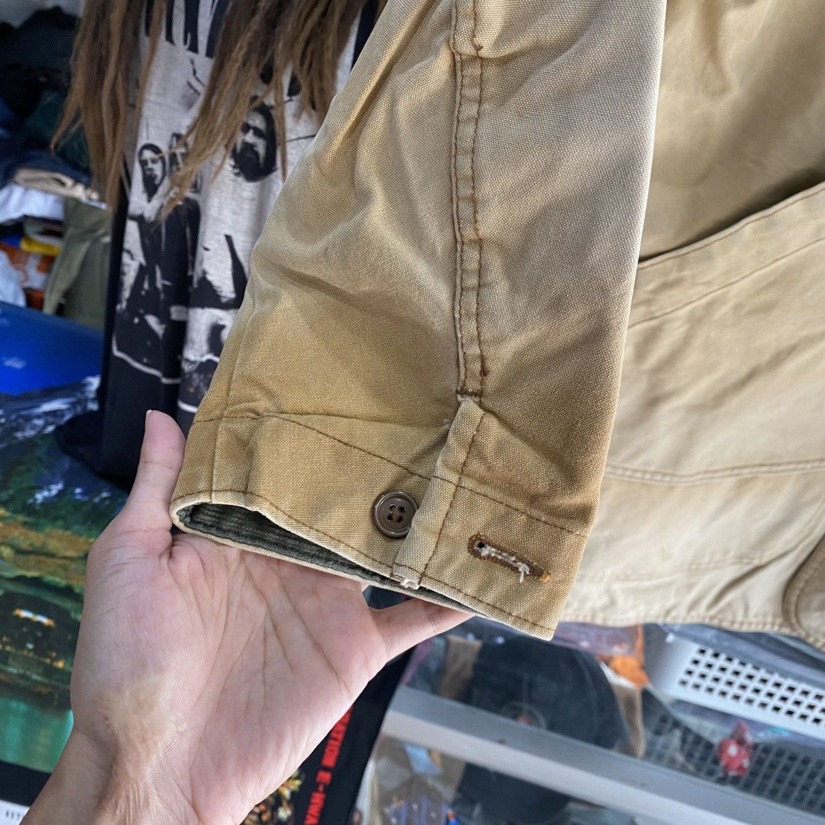 L.L. Bean VTG L.L BEAN HUNTING JACKETS DUCK CANVAS SUN FADED Size US L / EU 52-54 / 3 - 8 Thumbnail