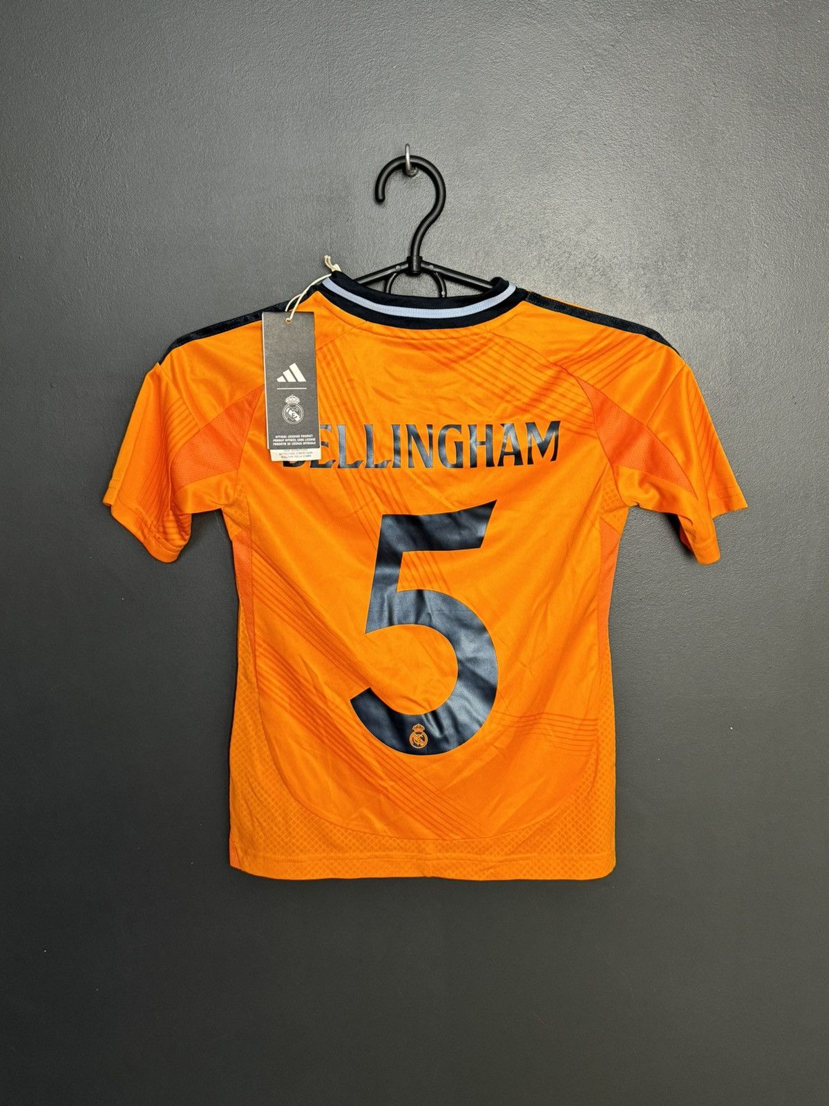 Adidas KIDS New Real Madrid 24/25 Away Bellingham Football Jersey Size US XS / EU 42 / 0 - 1 Thumbnail