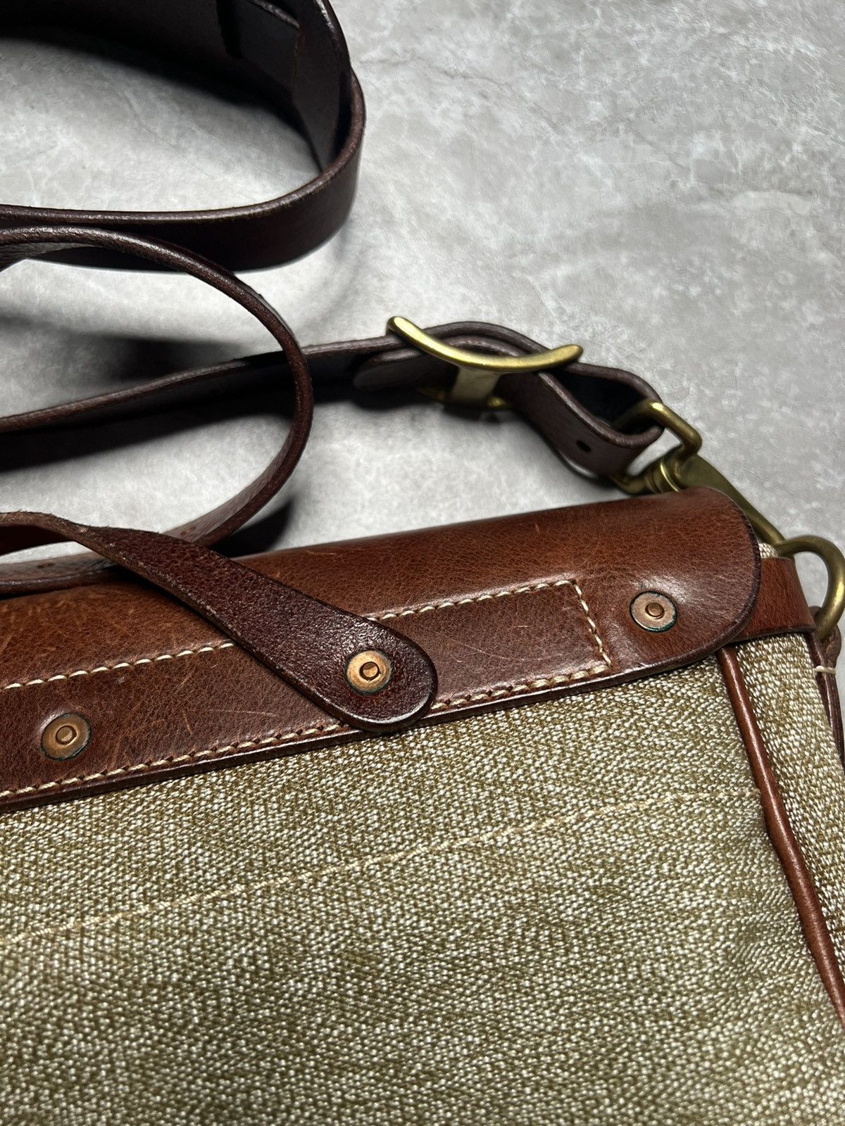 RRL Ralph Lauren RRL 2 Way Mail Bag Size ONE SIZE - 8 Thumbnail