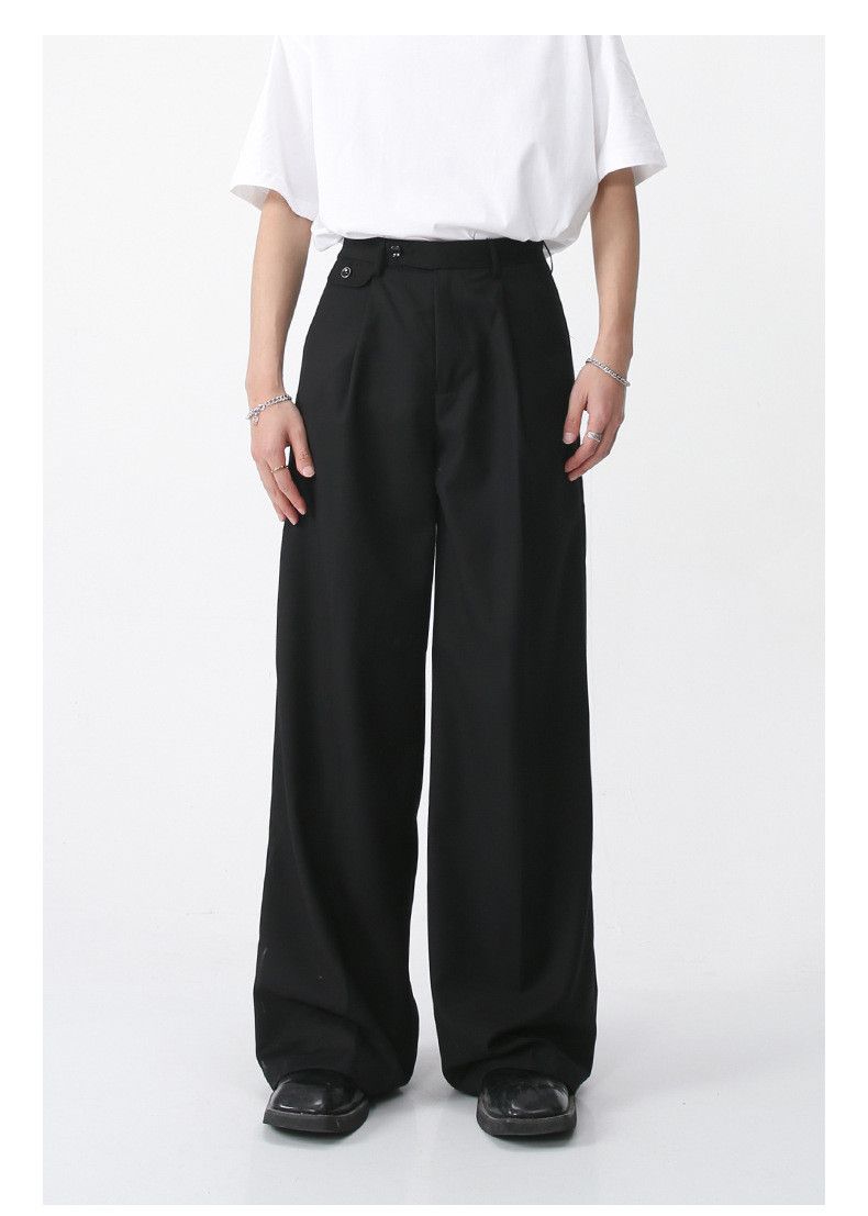Japanese Brand × Jean Loose straight Japanese retro men's casual trousers Size US 32 / EU 48 - 1 Thumbnail