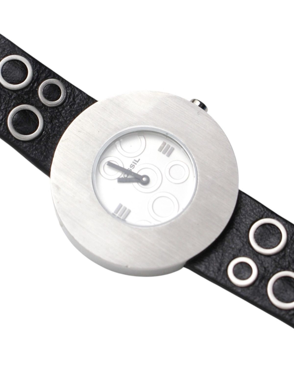 Vintage 2000S FOSSIL JR-9862 EYELET STRAP WATCH Size ONE SIZE - 10 Thumbnail
