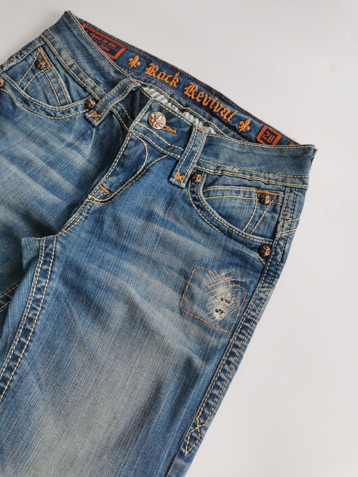 Rock Revival Amy Bootcut Rock Revival Jeans Size 28" / US 6 / IT 42 - 6 Thumbnail