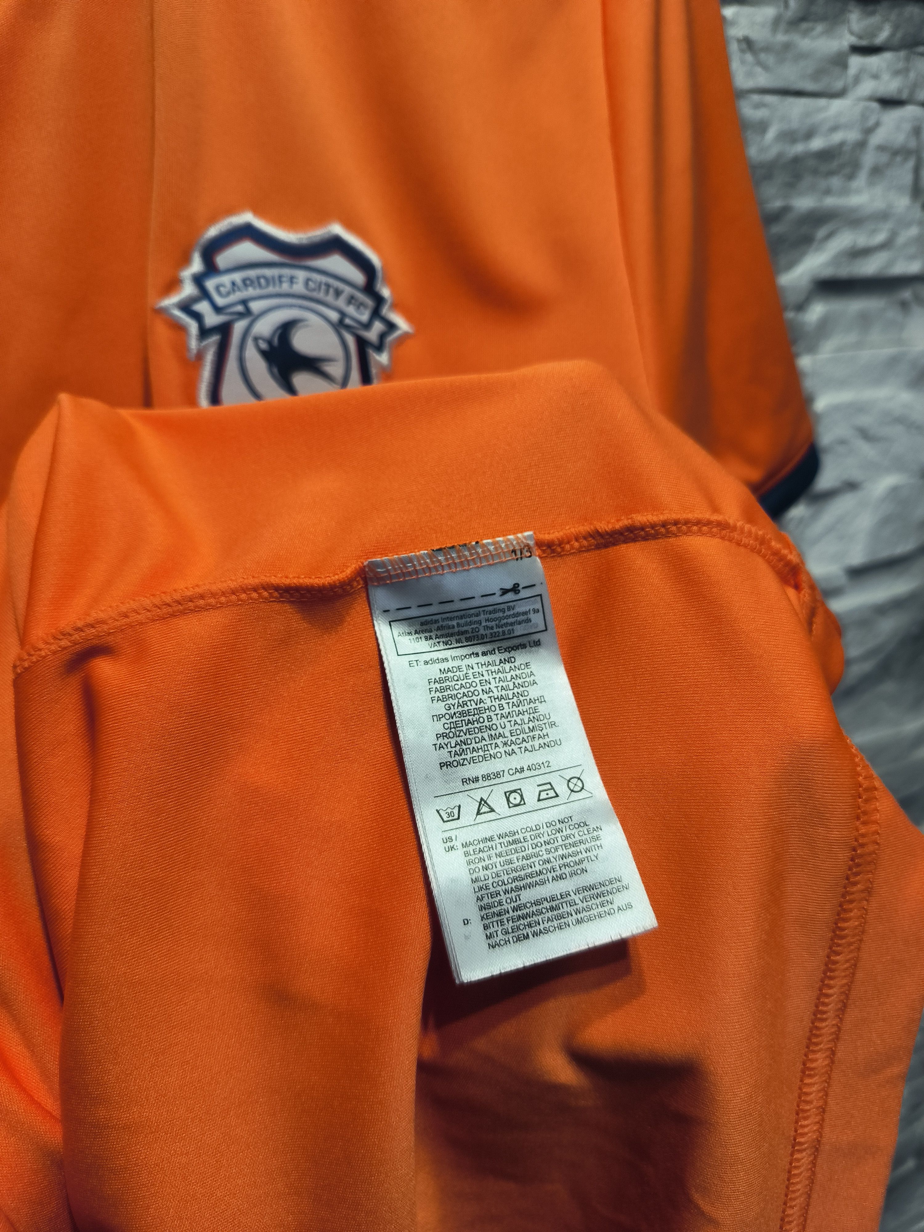 Adidas Adidas Cardiff City Away Football Shirt Jersey 2019/20 Size US M / EU 48-50 / 2 - 5 Thumbnail