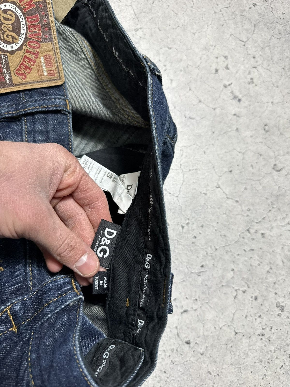 Dolce & Gabbana Dolce & Gabbana DG Luxury Denim Jeans Size 33 Size US 33 - 8 Thumbnail