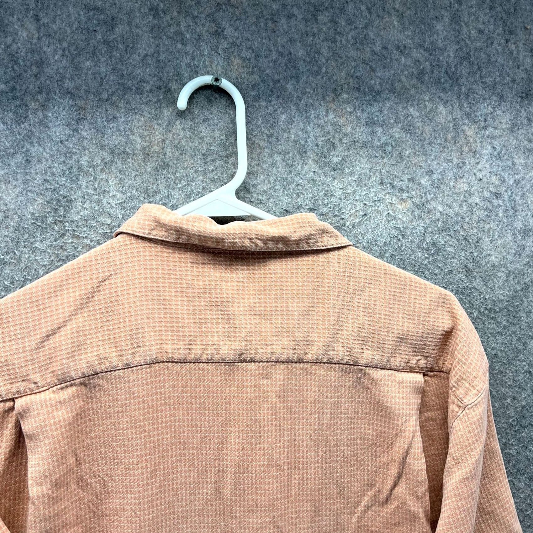 Tommy Bahama Tommy Bahama Shirt Mens Large Orange Button-Down Silk Camp Blank Marlin Pocket Shirt Size US L / EU 52-54 / 3 - 4 Thumbnail