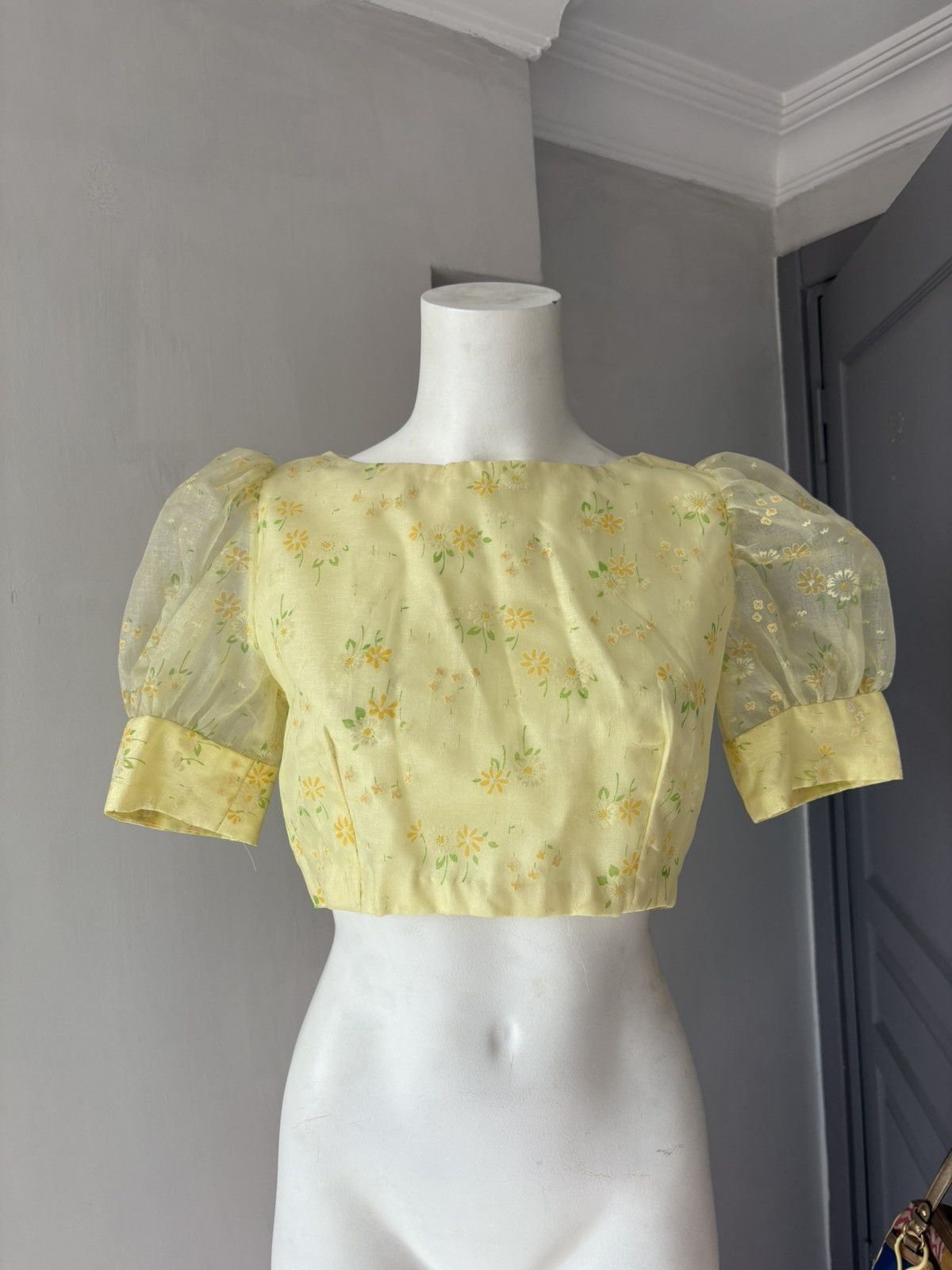 Vintage Antique blouse Size M / US 6-8 / IT 42-44 - 7 Thumbnail