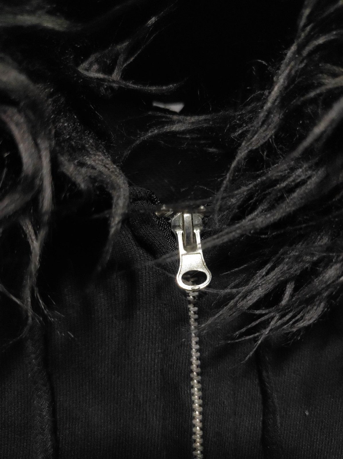 Other Fisher's Park black zipper fur hoodie LGB style Size US L / EU 52-54 / 3 - 6 Thumbnail