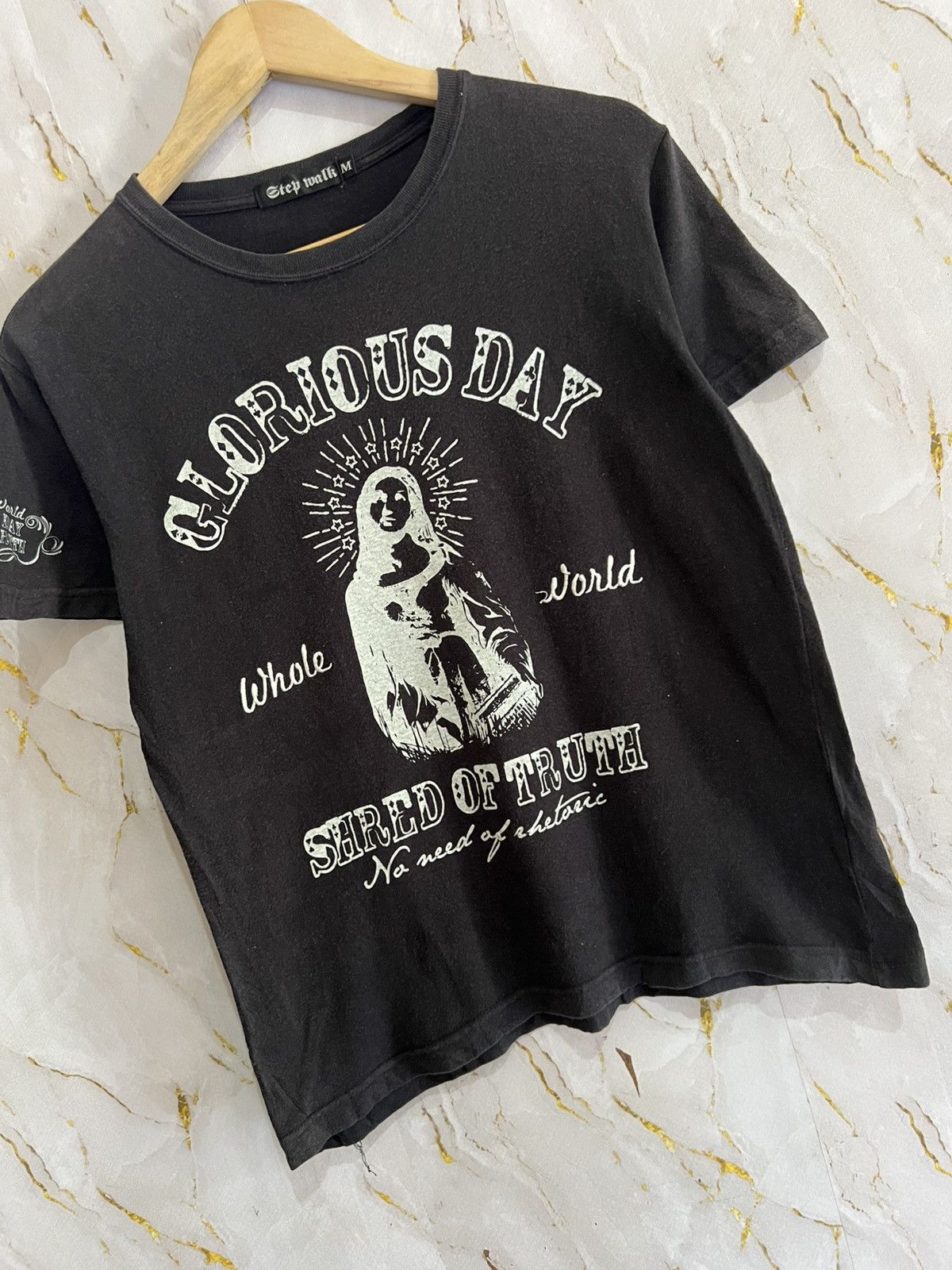 Japanese Brand Glorious Day Graphic Tee / Step Walks T-Shirt Size US M / EU 48-50 / 2 - 3 Thumbnail