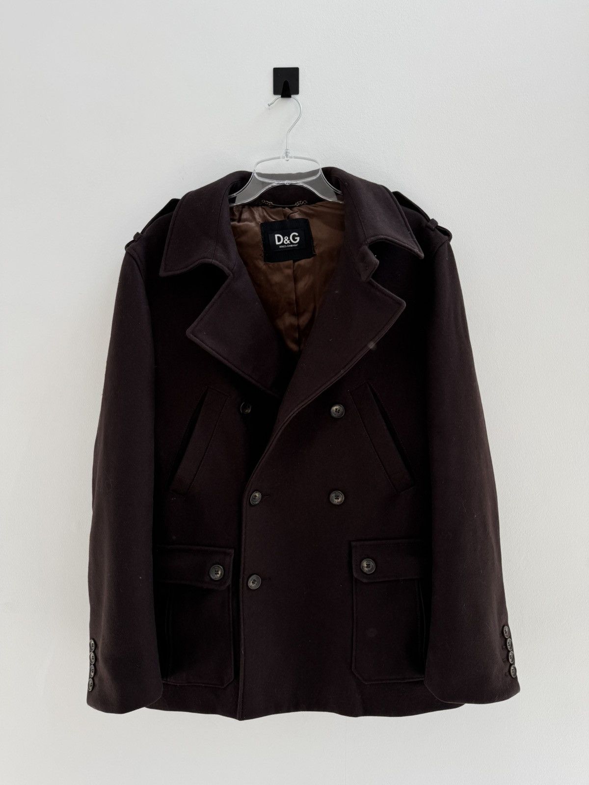 Dolce & Gabbana Dolce & Gabbana cashmere coat Size US L / EU 52-54 / 3 - 2 Thumbnail