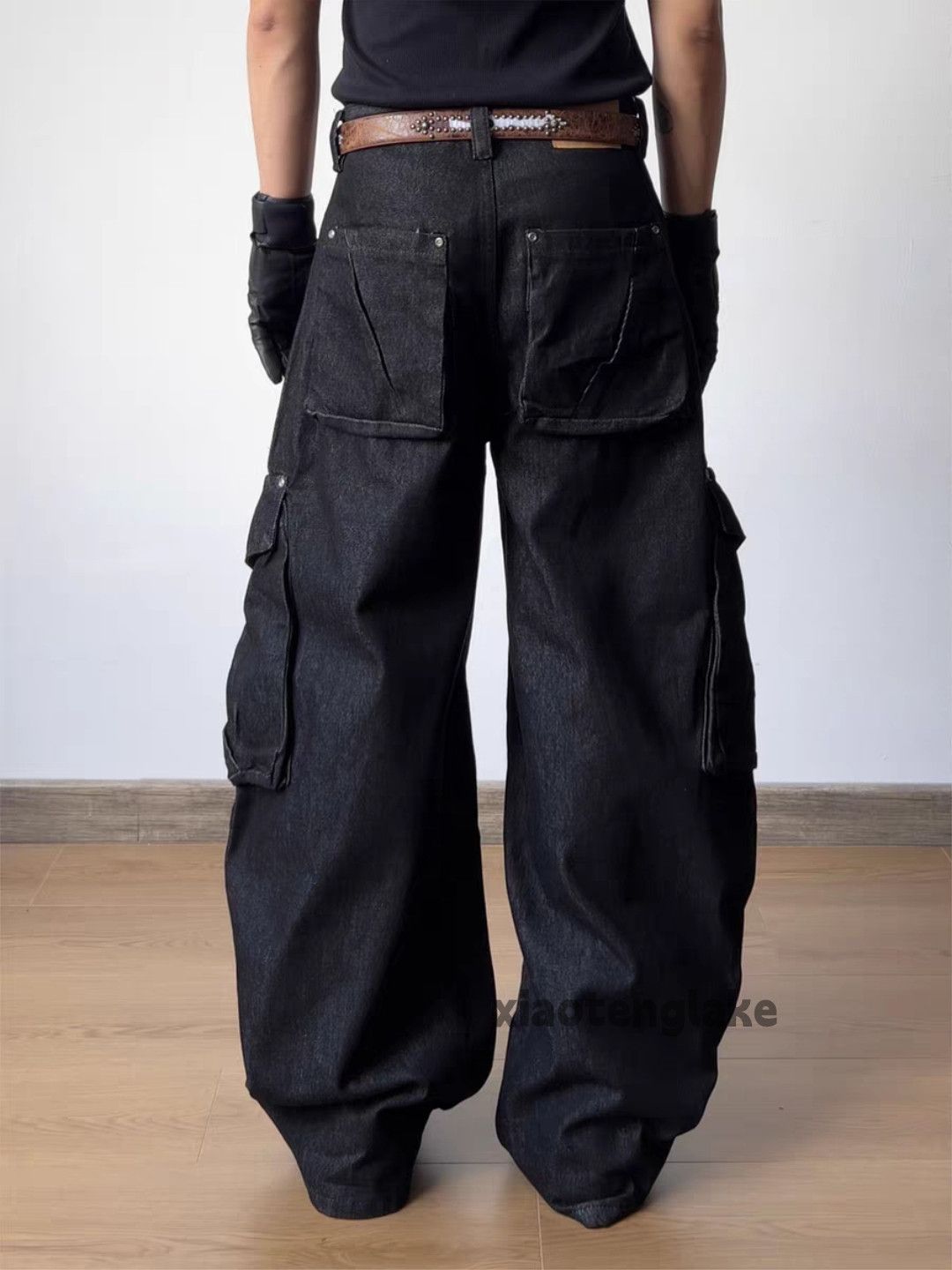 Jean xtl utility skate hiphop yuppie loose baggy cargo jeans Size US 28 / EU 44 - 6 Thumbnail