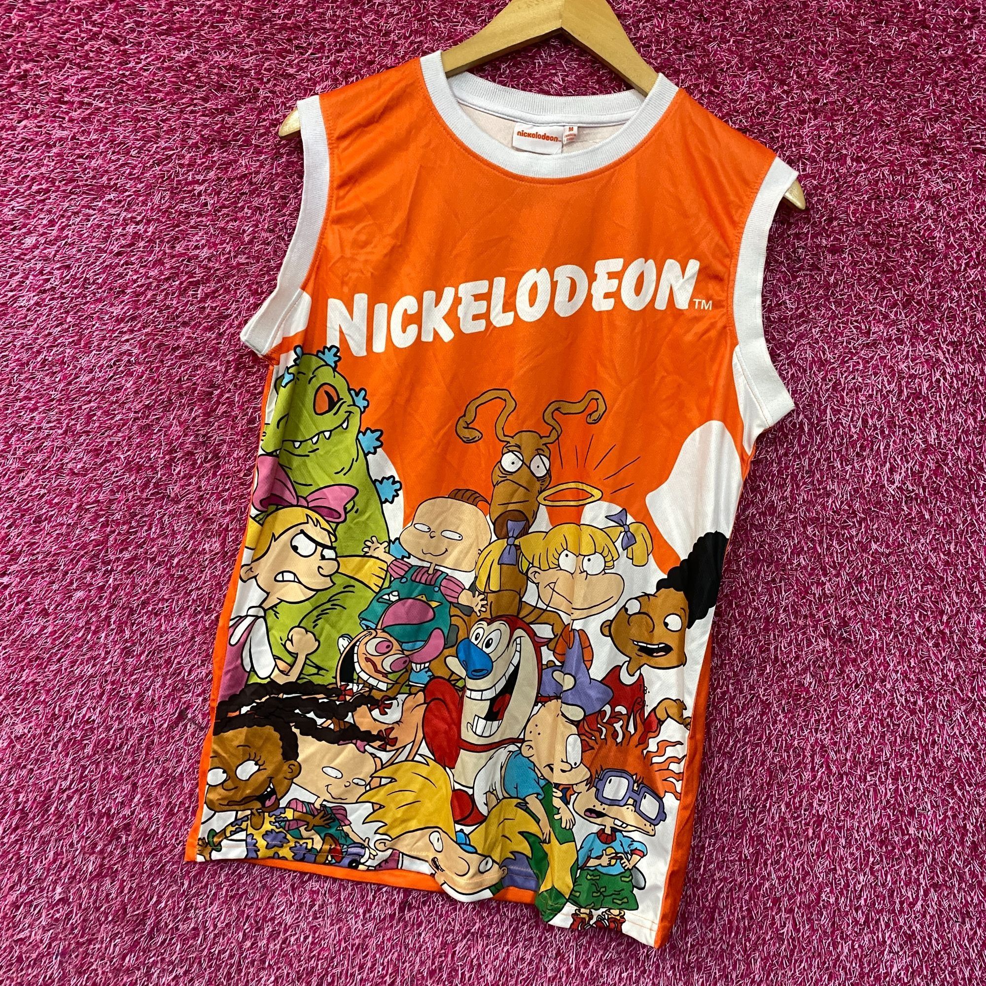 Nickelodeon Nickelodeon Classic Cartoon Mix Retro Muscle Tank Top Medium Size US M / EU 48-50 / 2 - 3 Thumbnail
