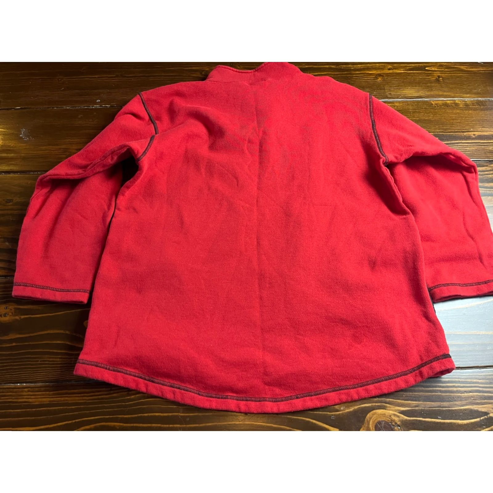 Vintage PFI Fashions, INC. Sweater Mens Large Red Aztec Pullover Vintage Size L / US 10 / IT 46 - 2 Thumbnail
