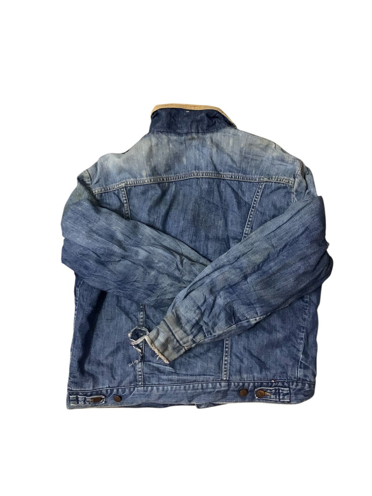 Vintage Vintage 80’s Maverick Flare Denim Jacket Size US S / EU 44-46 / 1 - 2 Thumbnail