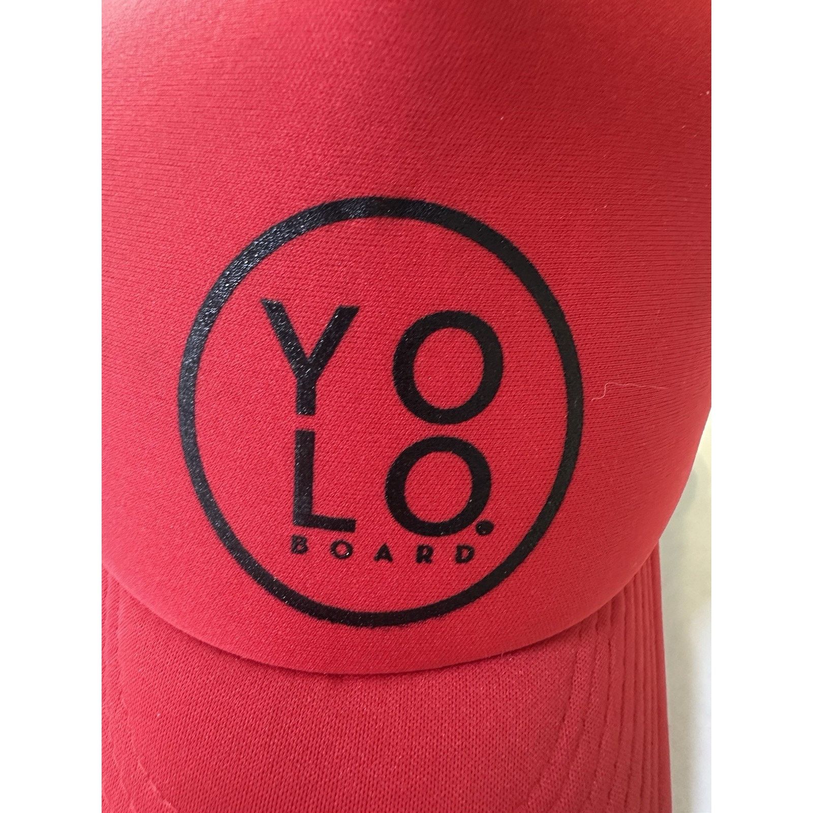 Other YOLO Boards Trucker Hat Snapback OSFA Red/White Surfing Size ONE SIZE - 2 Thumbnail