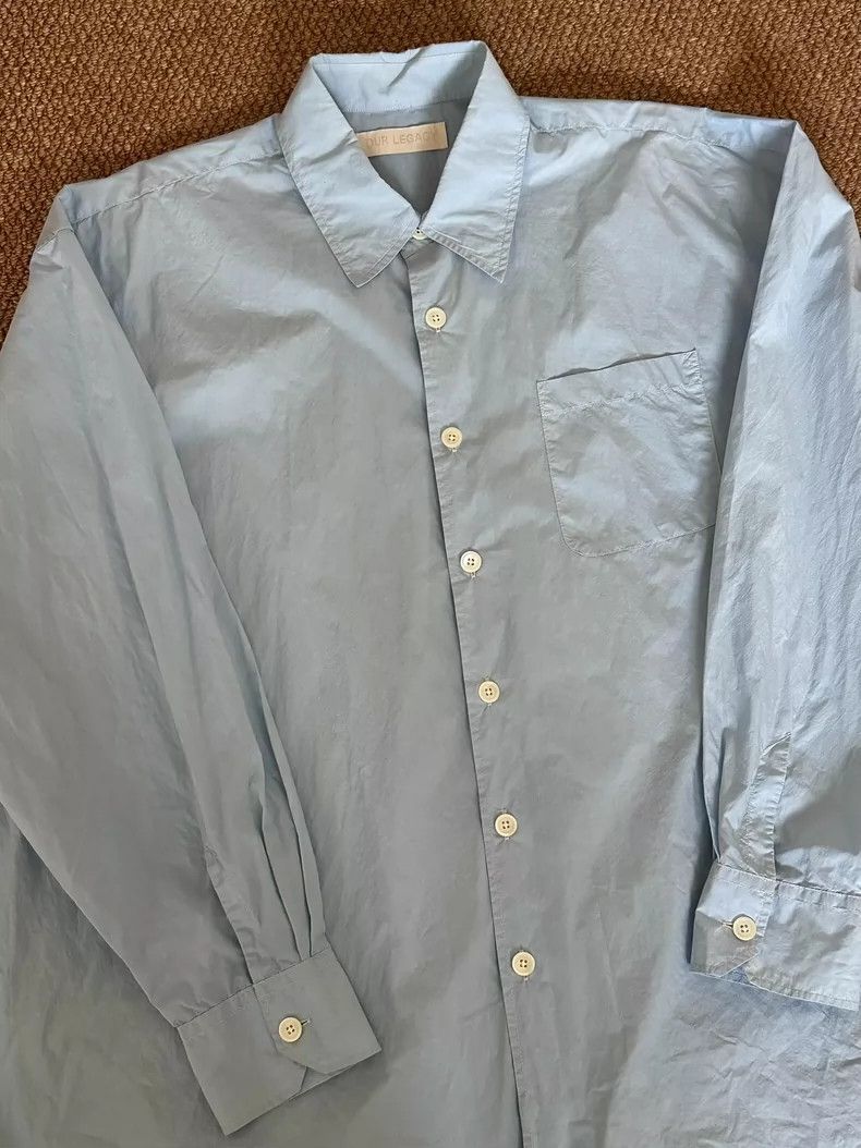 Our Legacy our legacy Borrowed Shirt 2505-Nextarrow Size US M / EU 48-50 / 2 - 2 Thumbnail