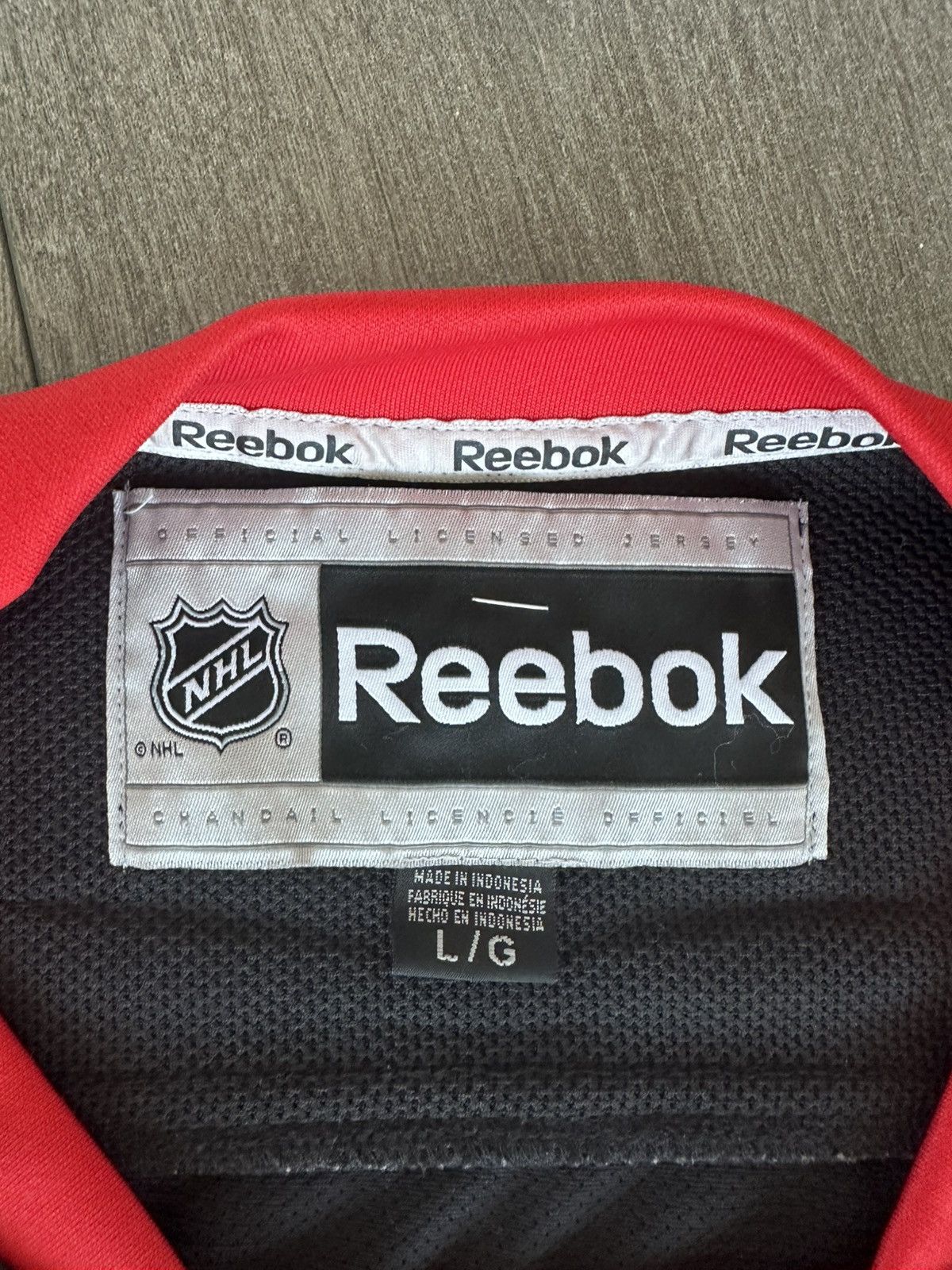 Reebok Duncan Keith Chicago Blackhawks 2009 Alternate Jersey Size US L / EU 52-54 / 3 - 6 Thumbnail
