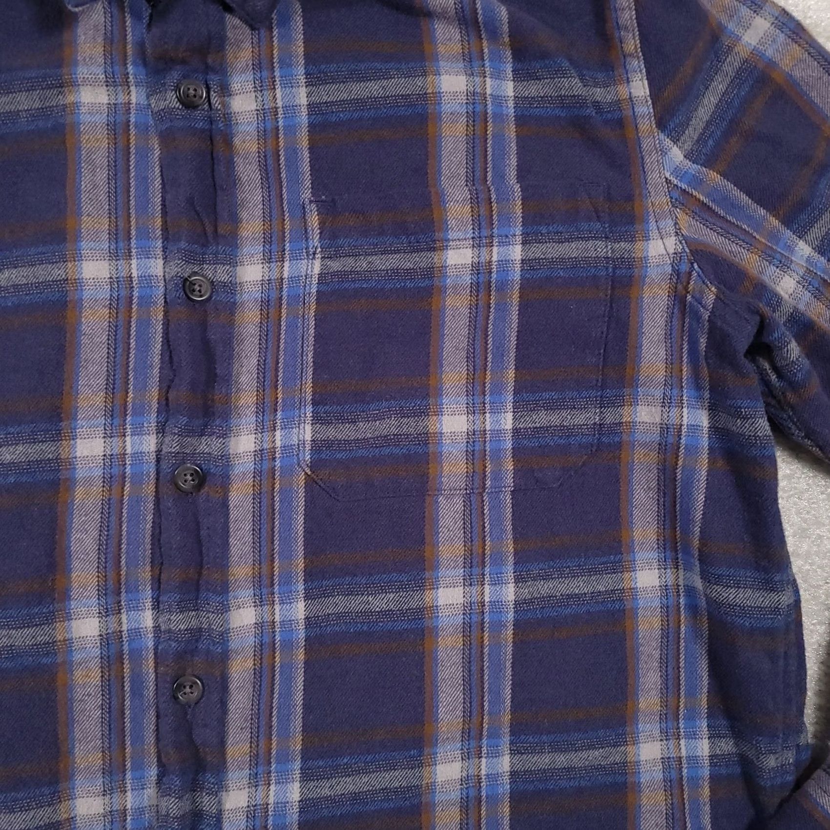 Eddie Bauer Eddie Bauer Flannel Shirt Mens Large Blue Plaid Long Sleeve Button Up Cotton Size US L / EU 52-54 / 3 - 4 Thumbnail